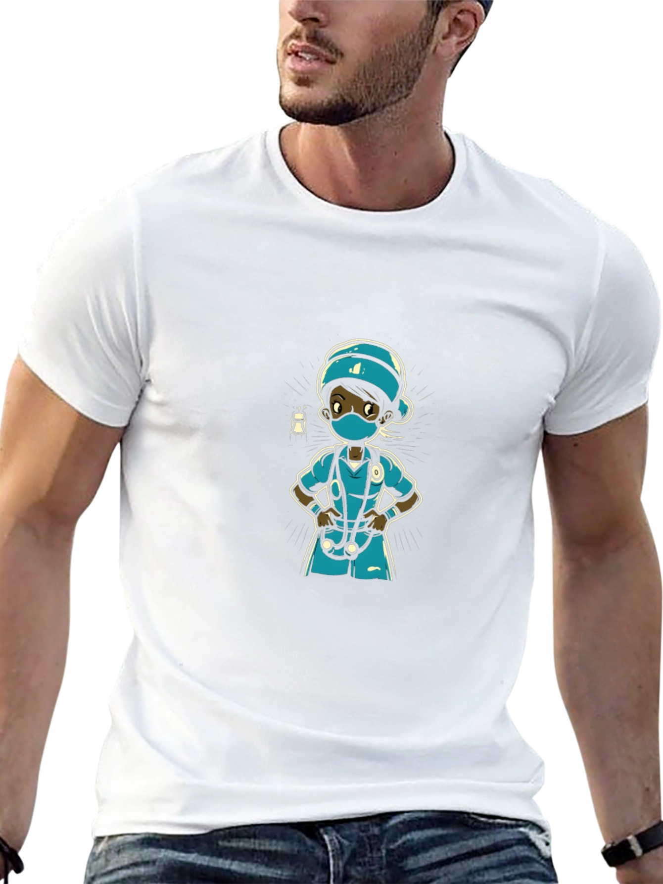 Cartoon Doctor T-Shirt