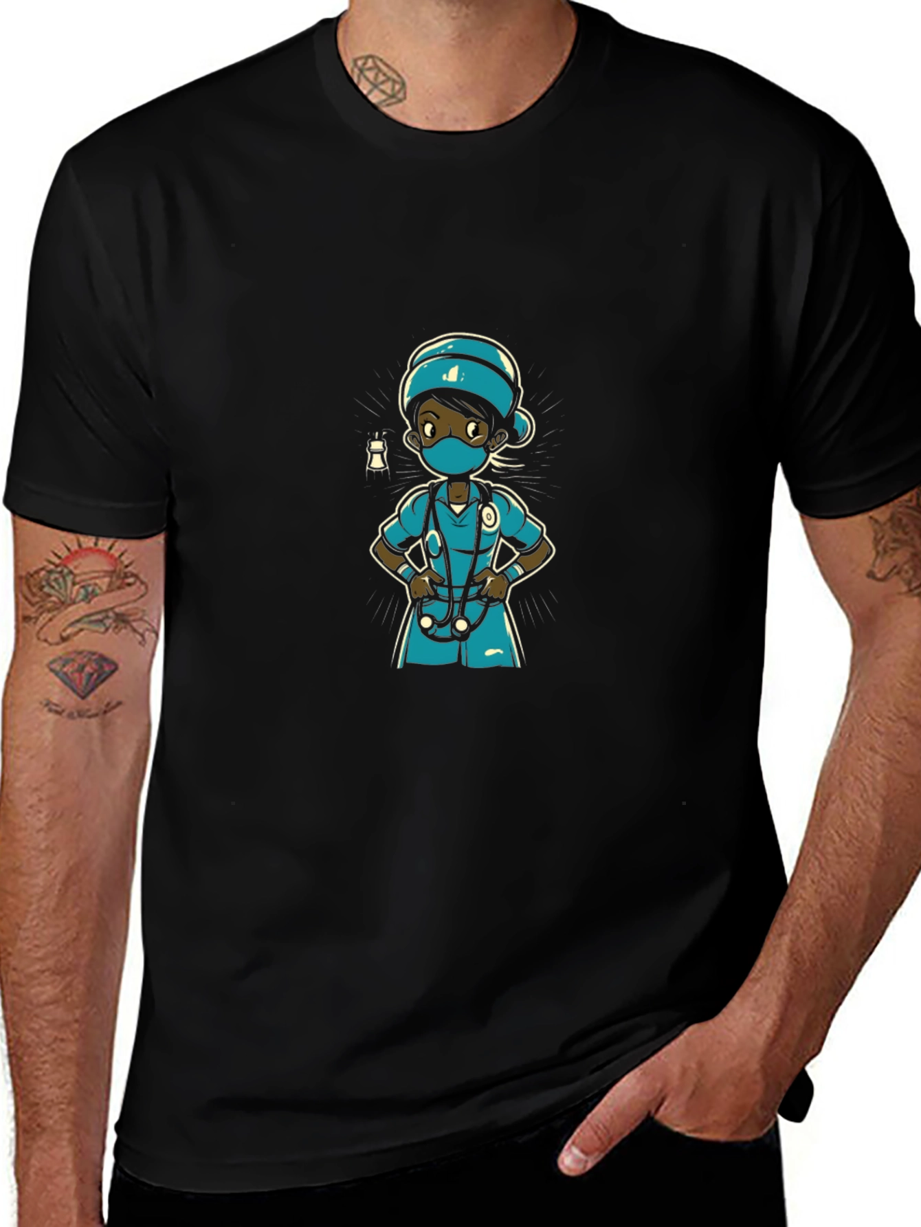 Cartoon Doctor T-Shirt