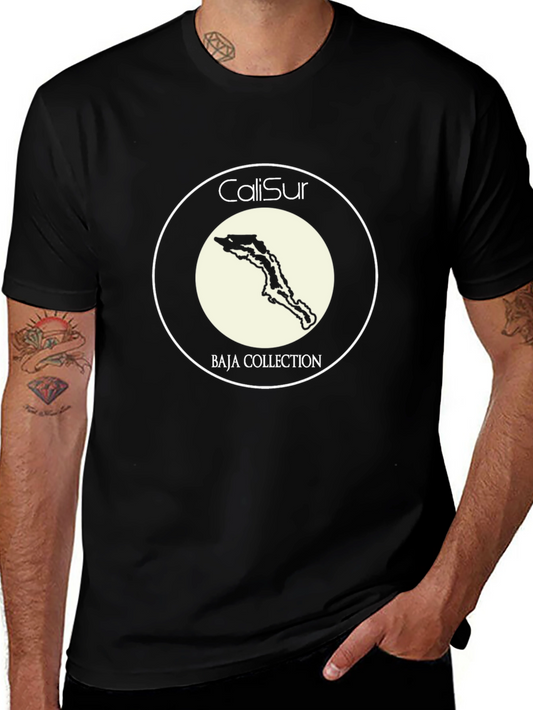 CaliSur Baja Collection Black T-Shirt