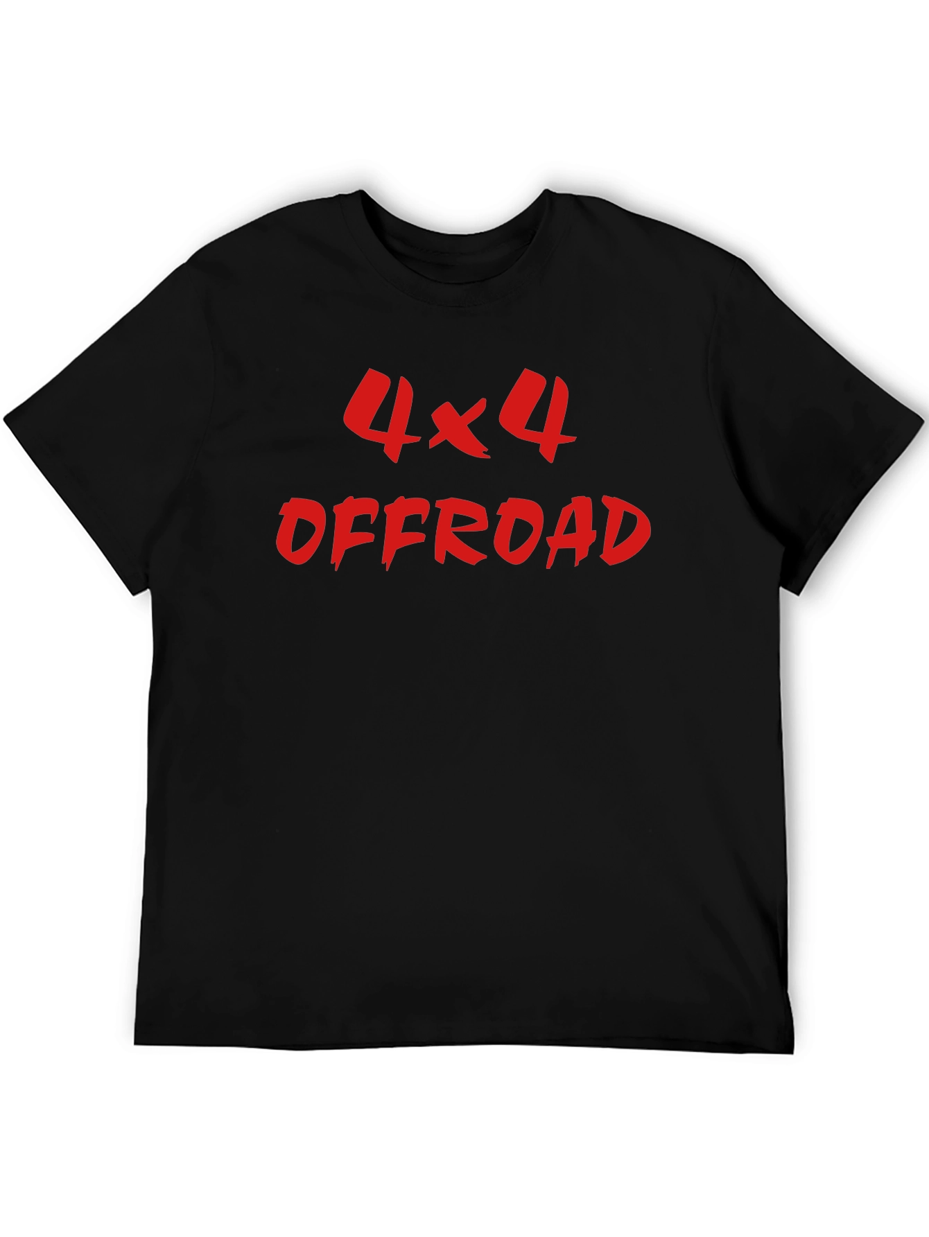 4x4 Offroad Black T-Shirt