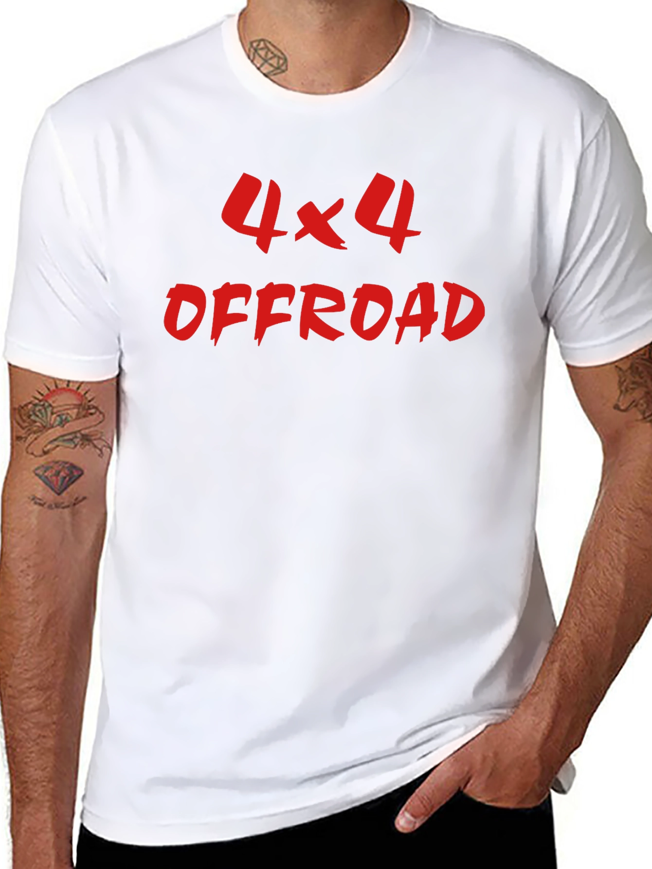 4x4 Offroad Black T-Shirt