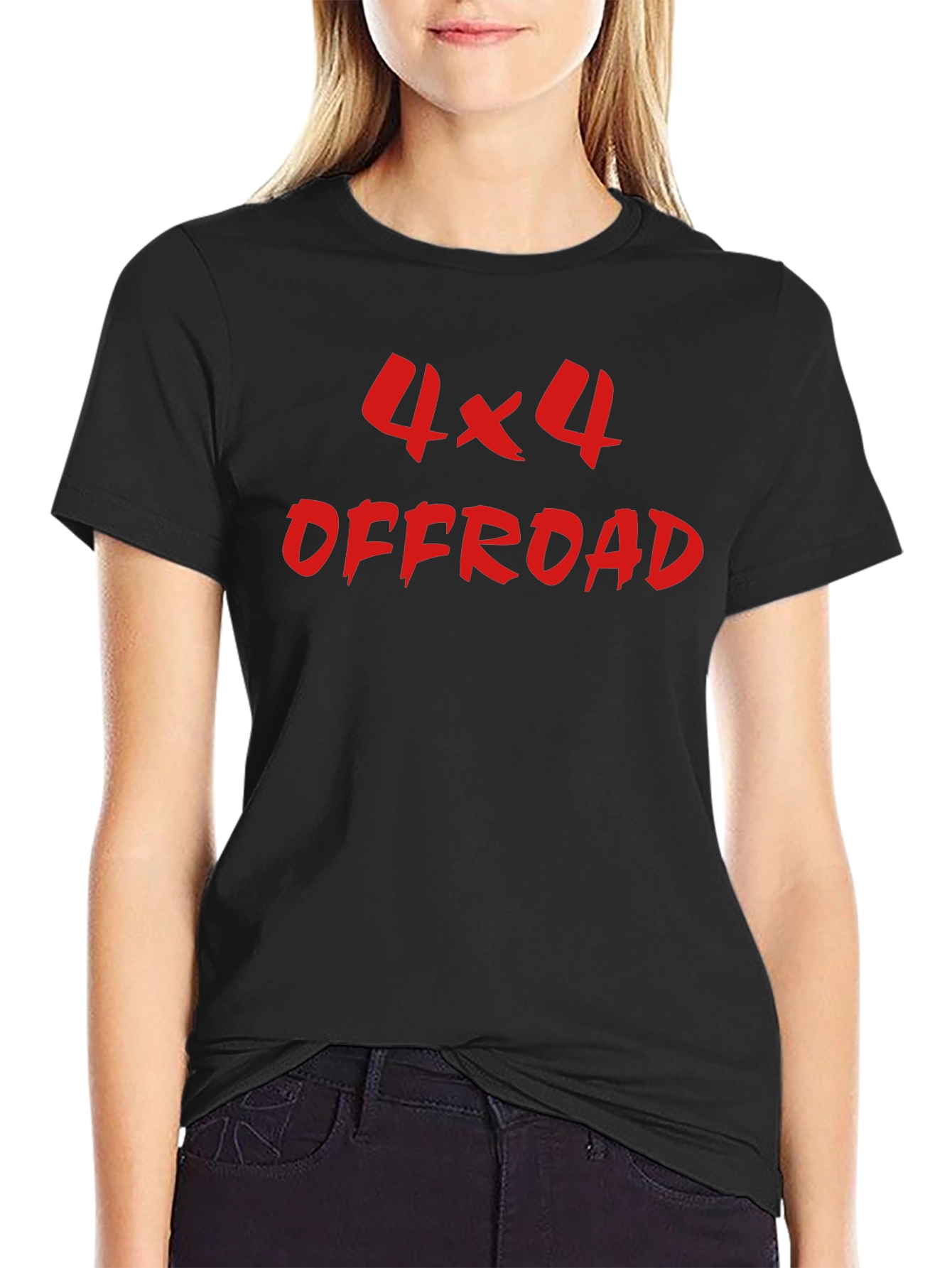 4x4 Offroad Black T-Shirt