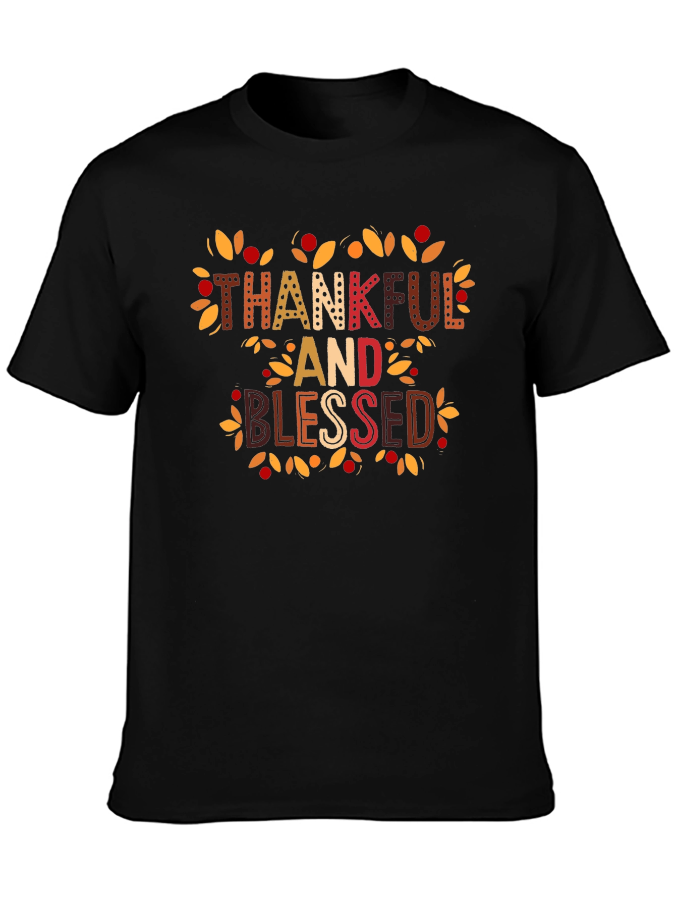 Thankful and Blessed Graphic Tee