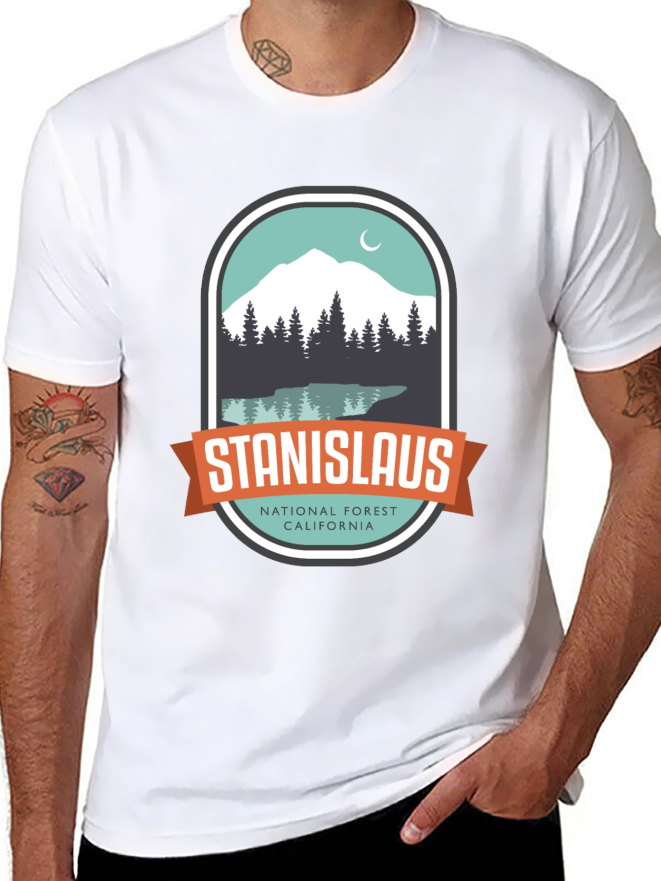 Stanislaus National Forest Graphic Tee