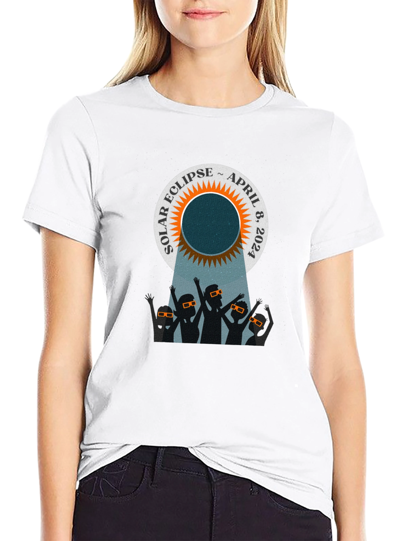 Solar Eclipse April 8 2024 T-Shirt