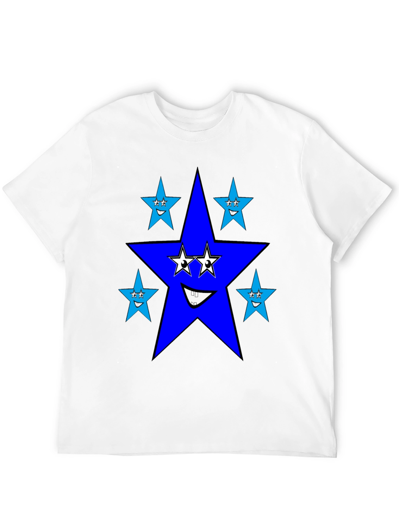 Starry T-Shirt - Fun Graphic Tee for Men