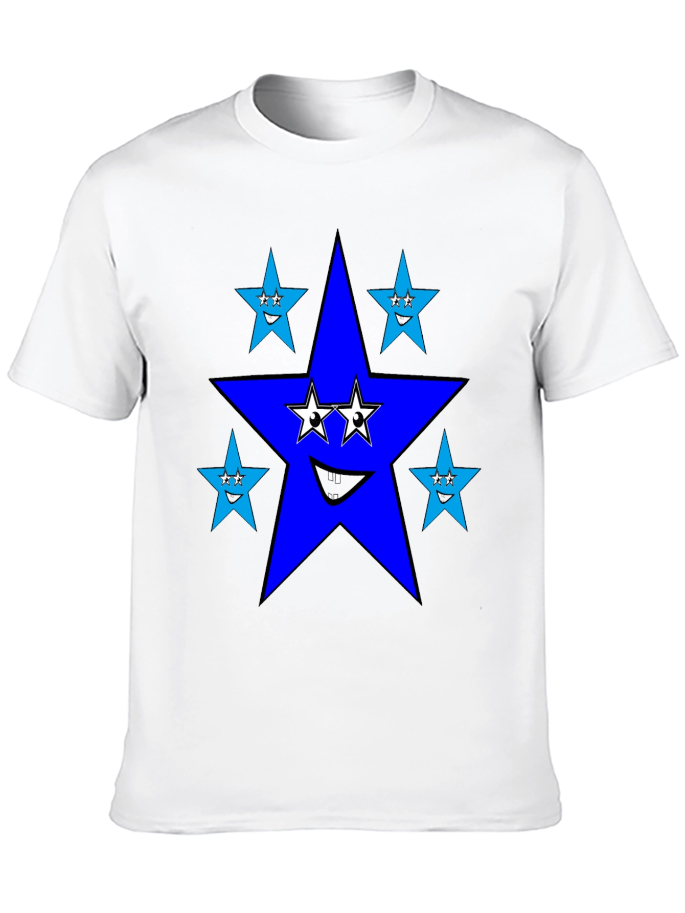 Starry T-Shirt - Fun Graphic Tee for Men