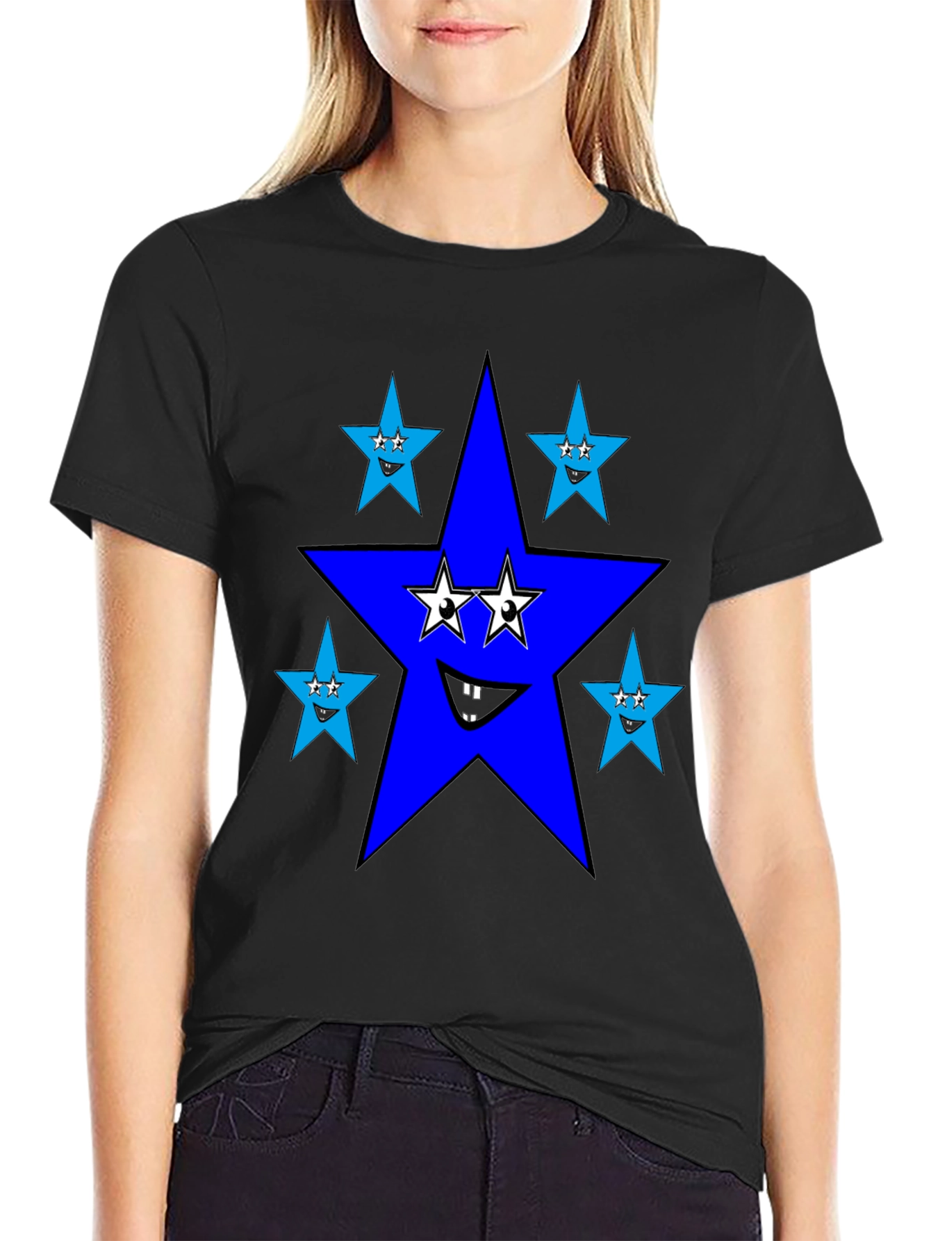 Starry T-Shirt - Fun Graphic Tee for Men