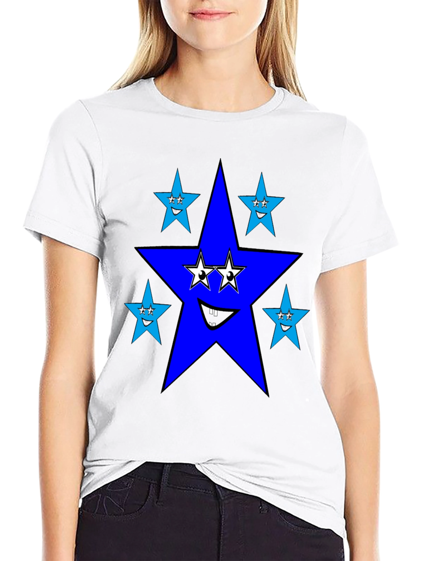 Starry T-Shirt - Fun Graphic Tee for Men