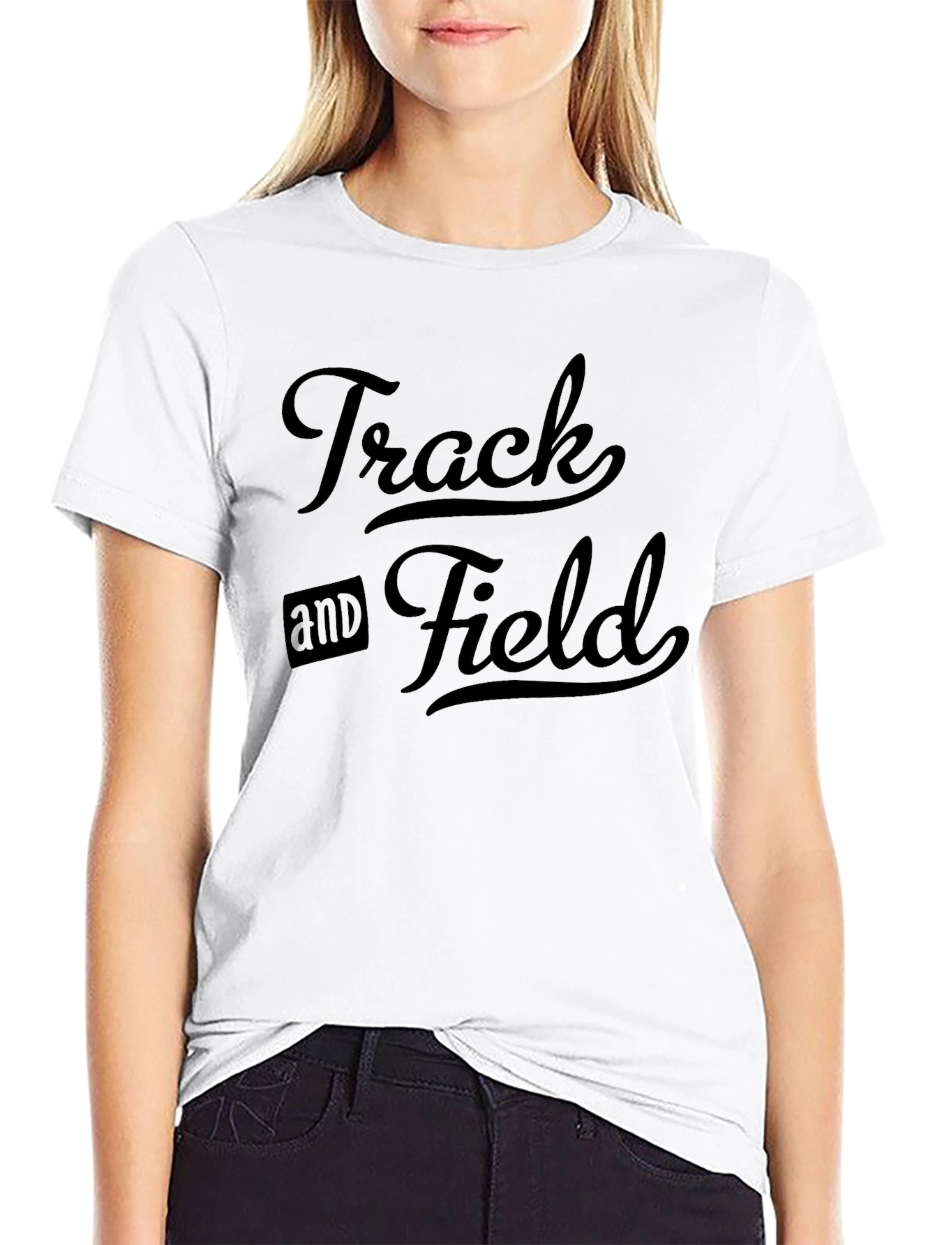 Track and Field T-Shirt - Athletic Sportswear Tee