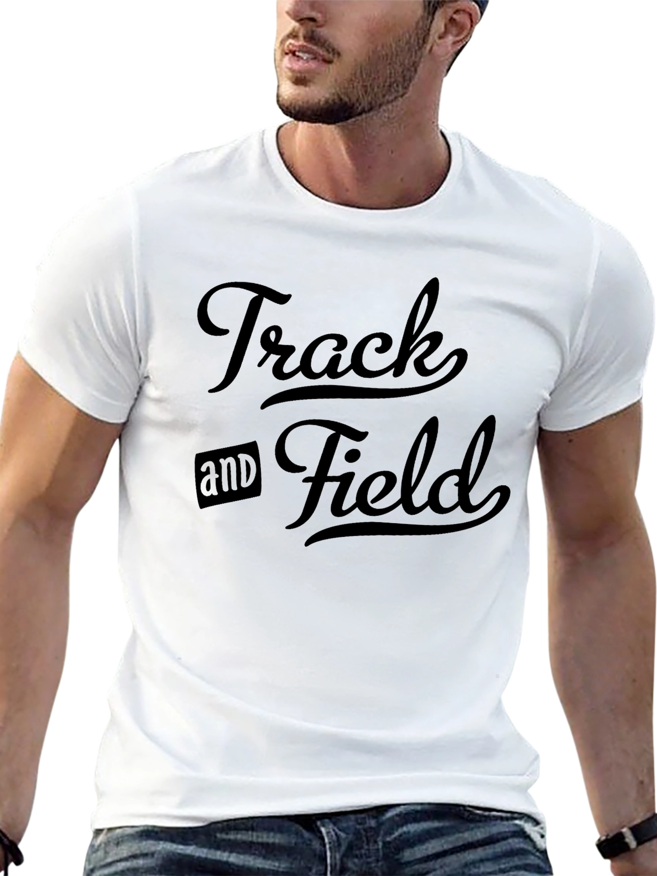 Track and Field T-Shirt - Athletic Sportswear Tee