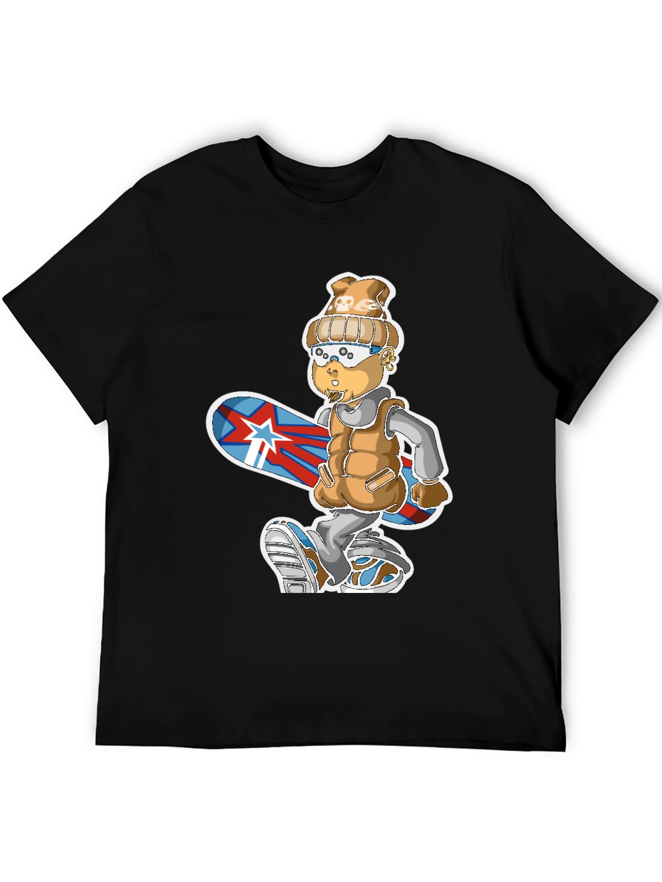 Snowboarder Graphic Tee - Urban Cool Style