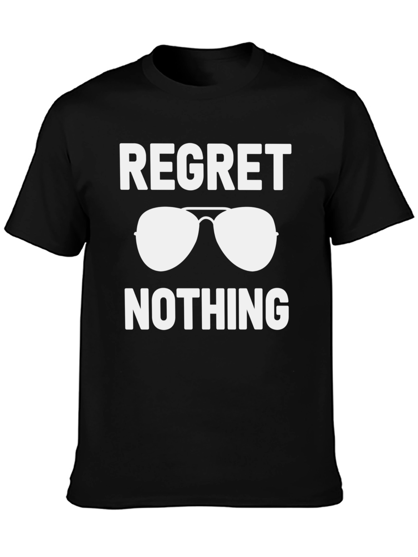 Regret Nothing Sunglasses Graphic Tee
