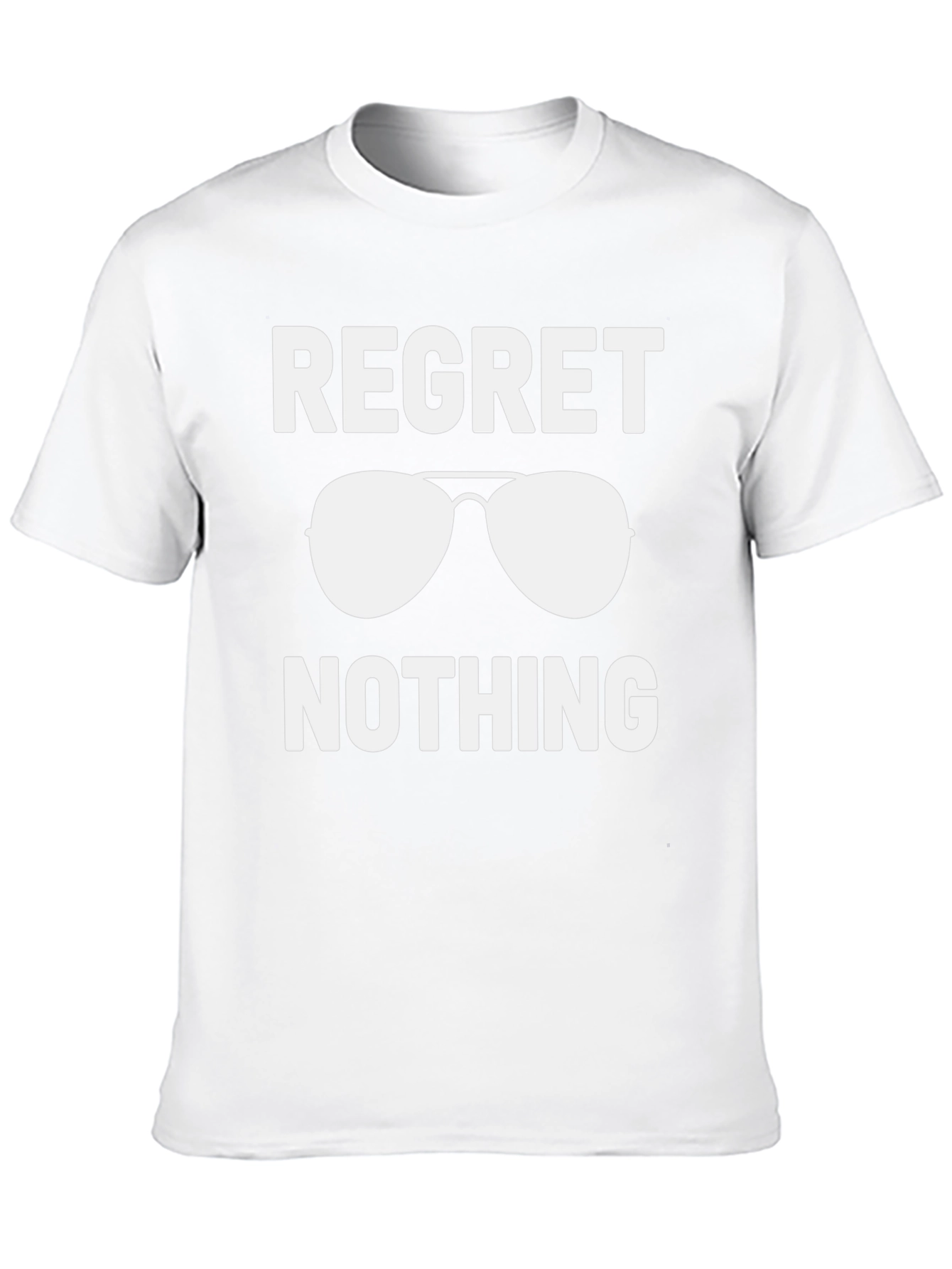 Regret Nothing Sunglasses Graphic Tee