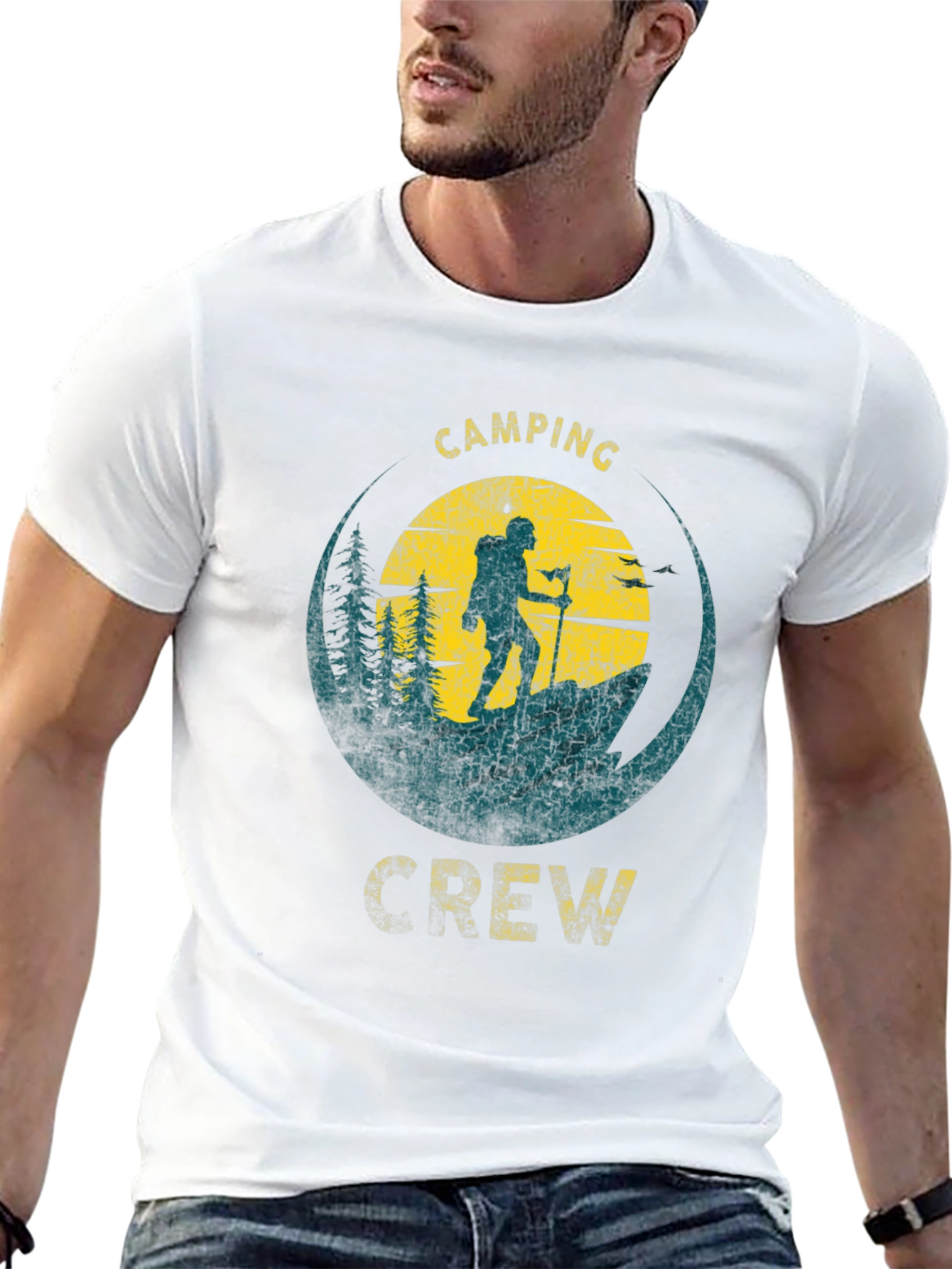 Camping Crew Graphic T-Shirt