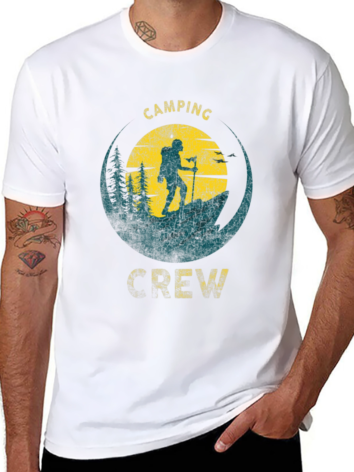 Camping Crew Graphic T-Shirt