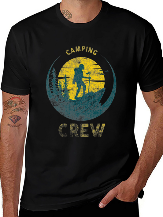 Camping Crew Graphic T-Shirt