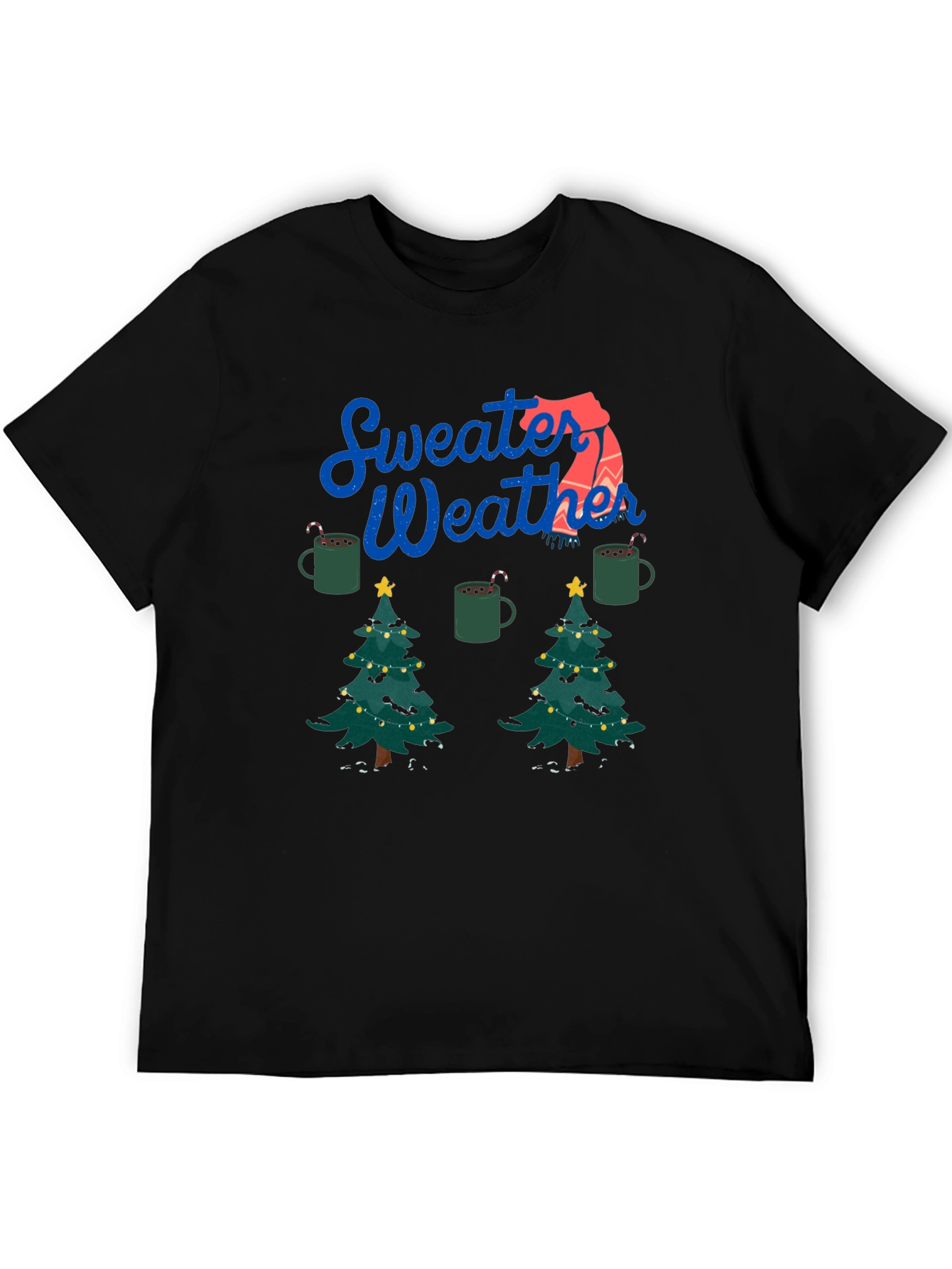 Sweater Weather Christmas Tree Tee