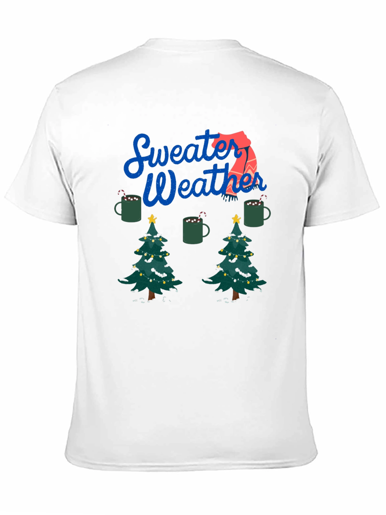 Sweater Weather Christmas Tree Tee