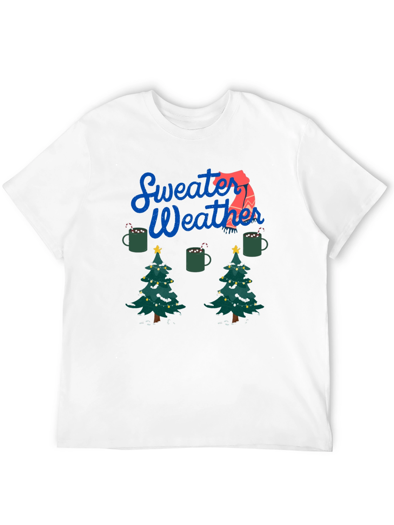 Sweater Weather Christmas Tree Tee