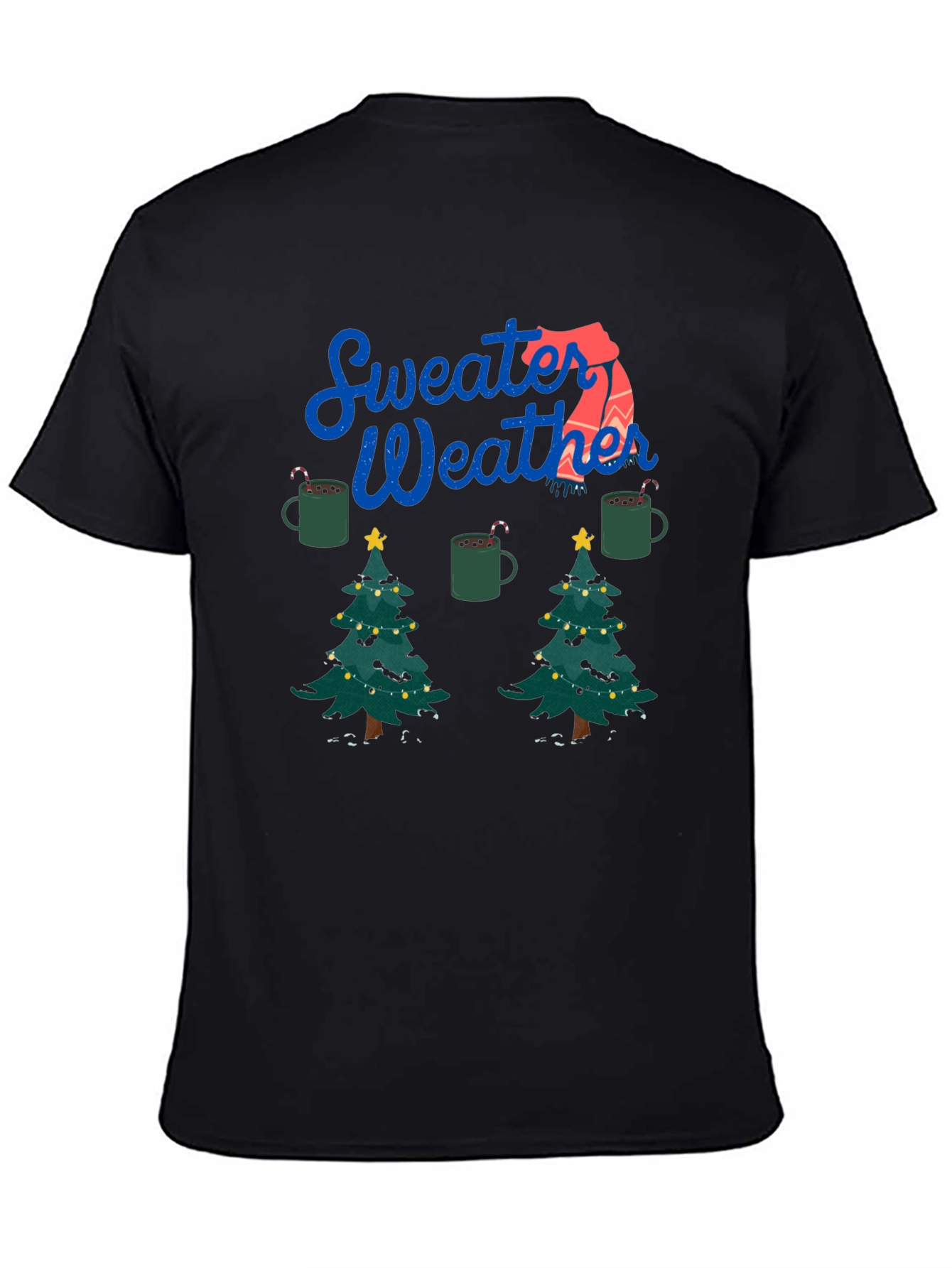 Sweater Weather Christmas Tree Tee