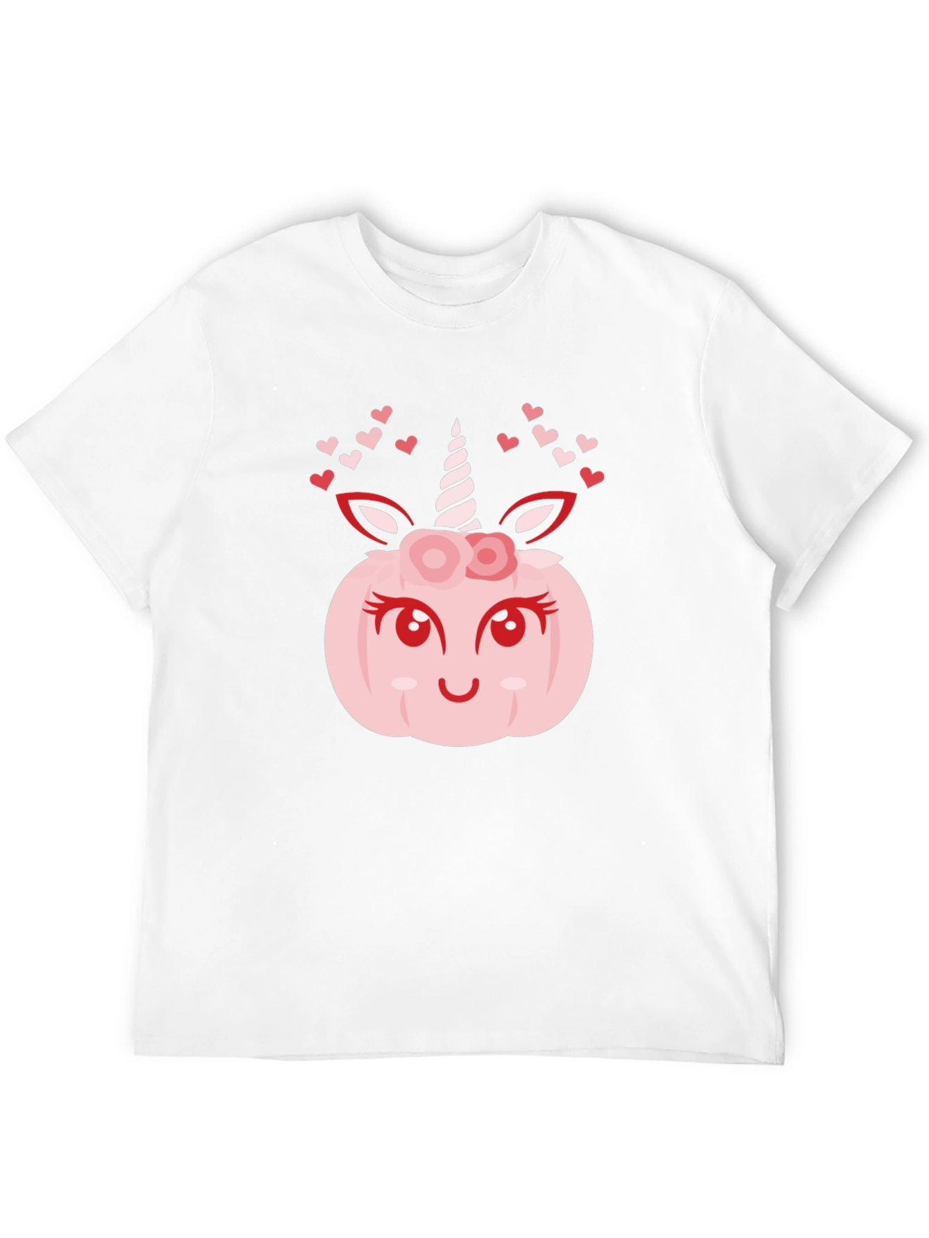 Unicorn Pumpkin T-Shirt - Halloween Valentine