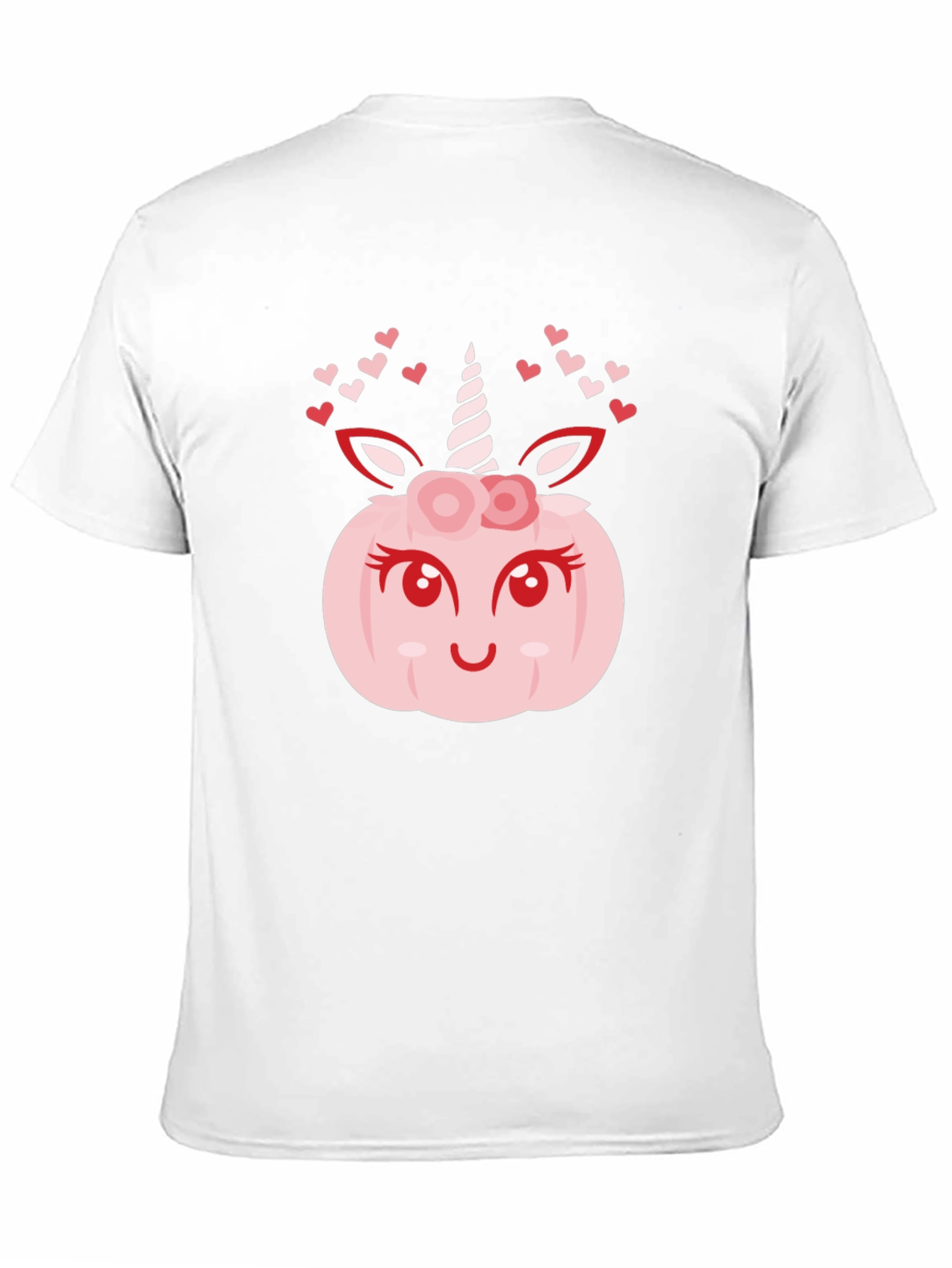 Unicorn Pumpkin T-Shirt - Halloween Valentine