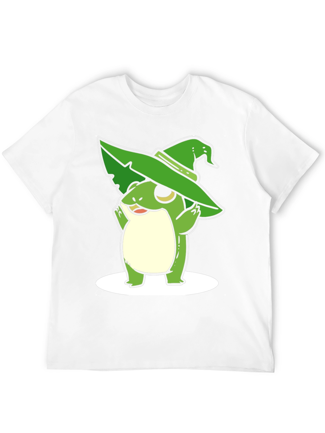 Whimsical Frog Wizard Graphic Tee