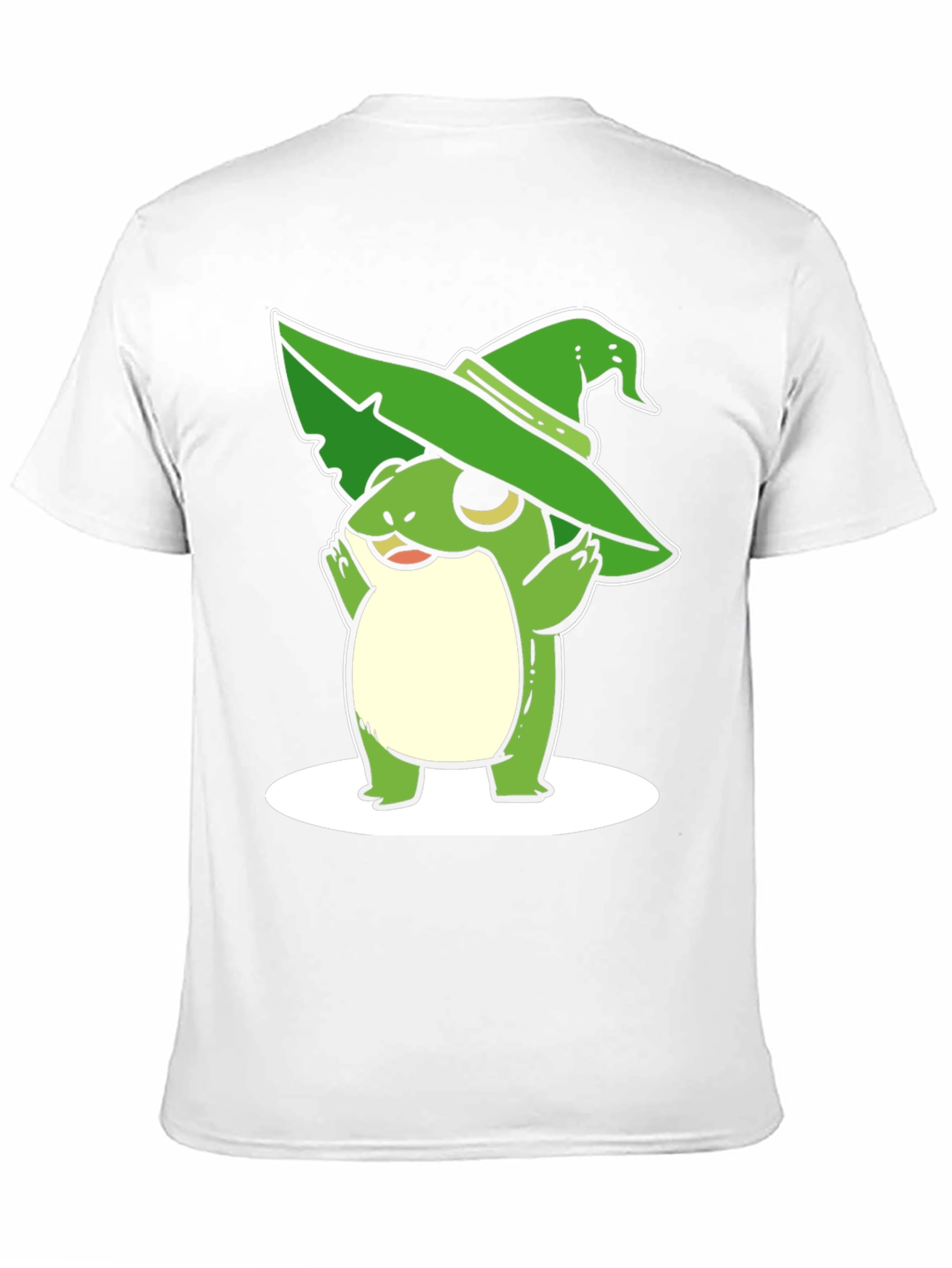 Whimsical Frog Wizard Graphic Tee