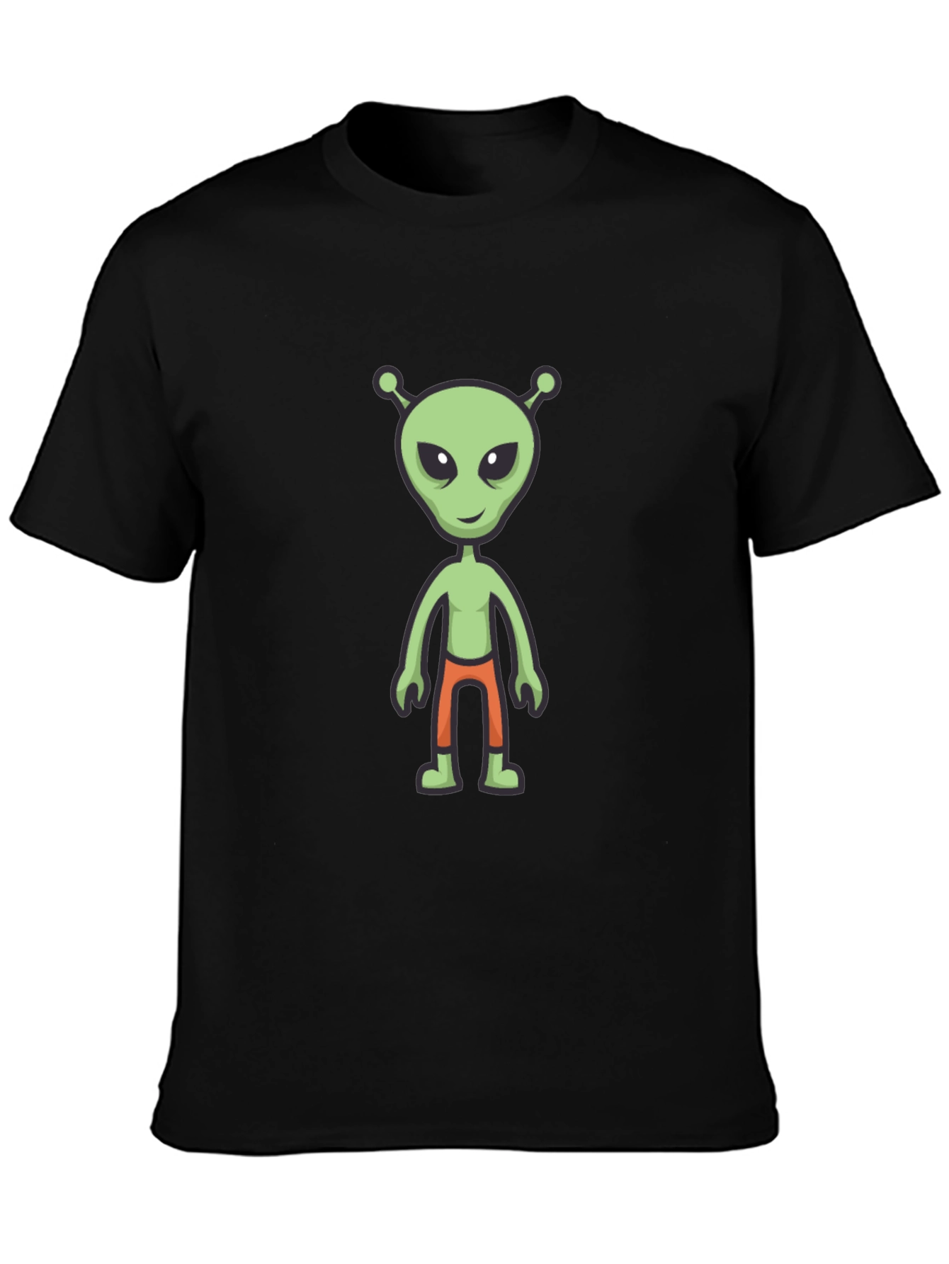 Alien Graphic Tee - Mens Black T-Shirt