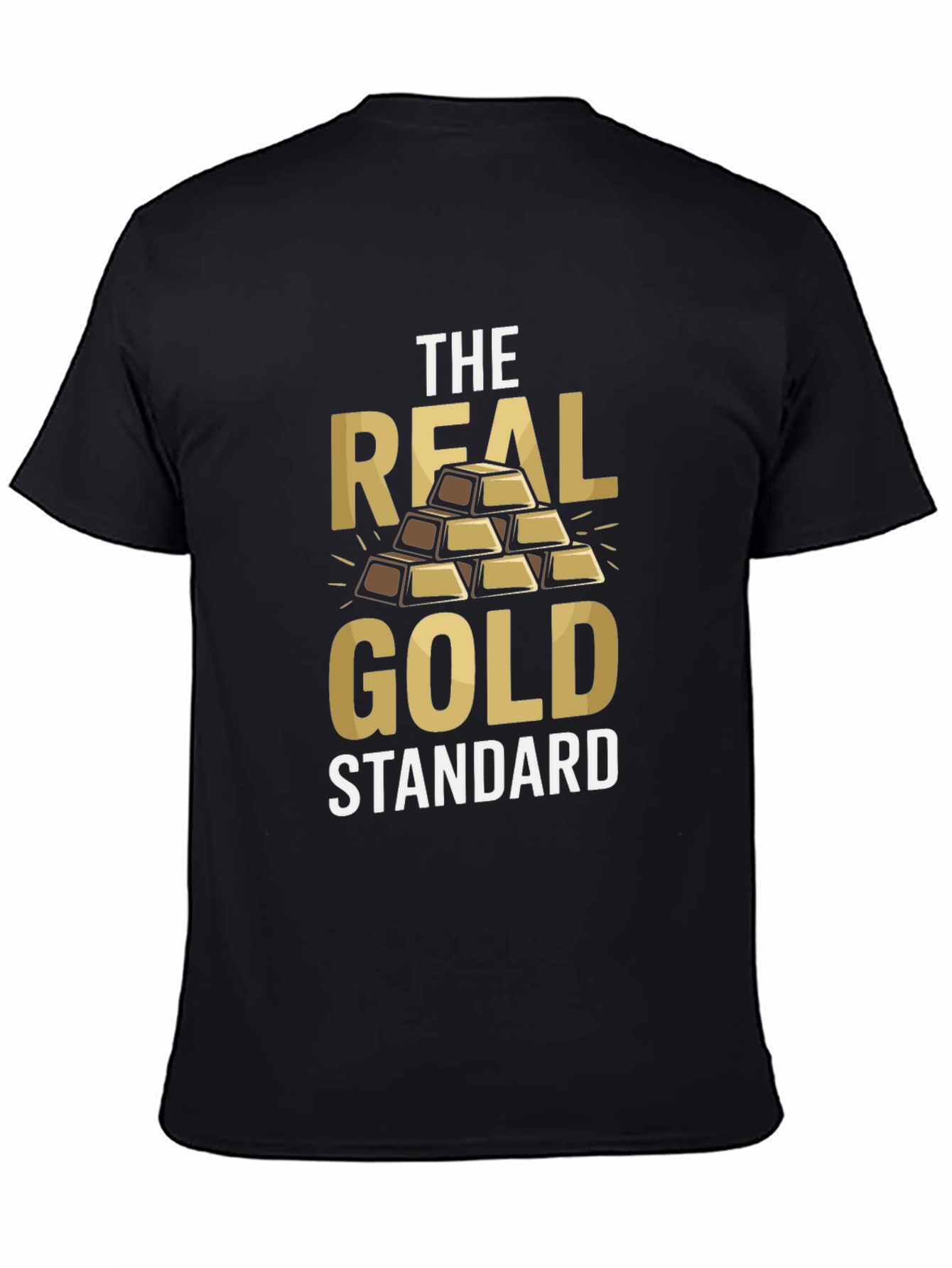 The Real Gold Standard Black Graphic Tee