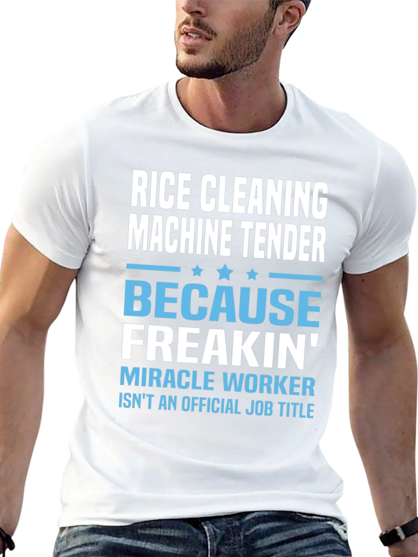 Rice Cleaning Machine Tender T-Shirt