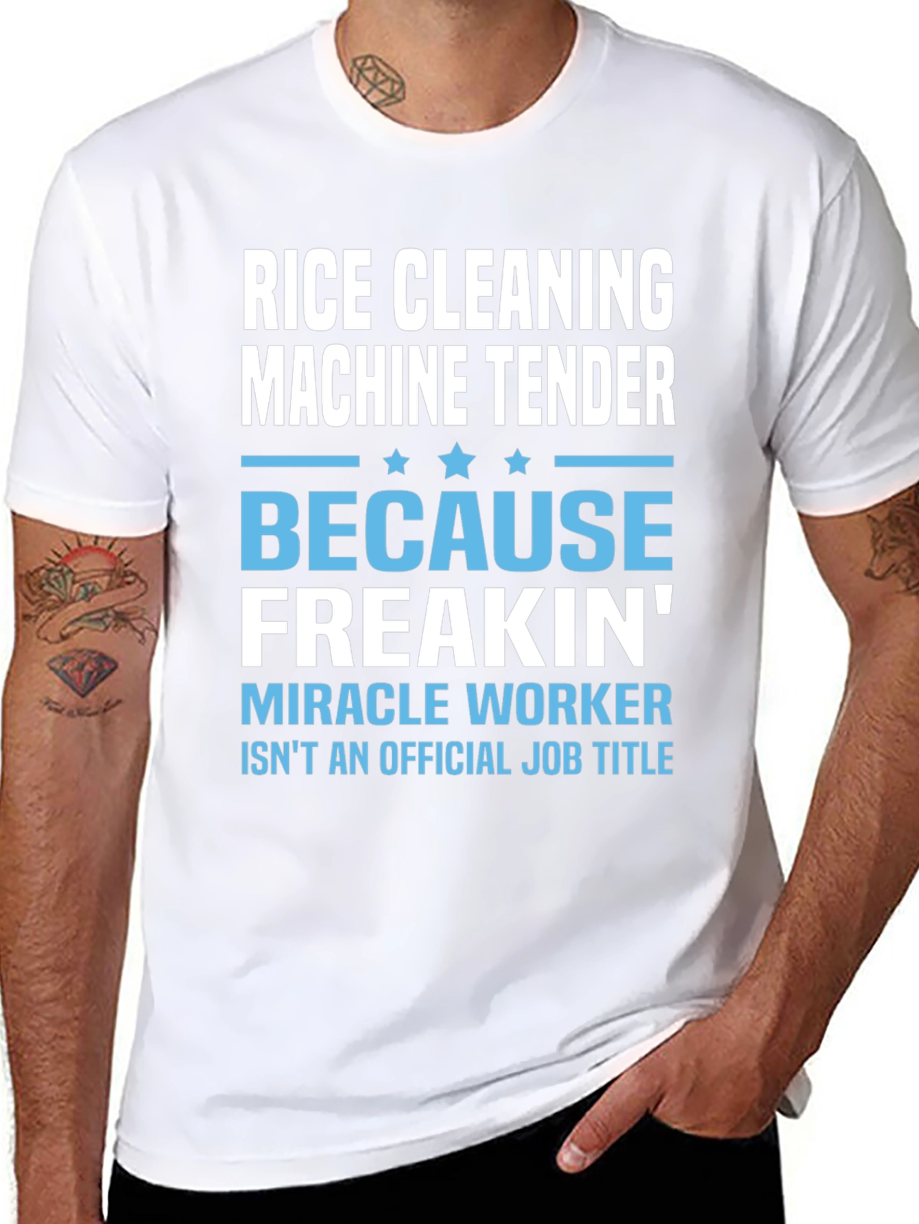 Rice Cleaning Machine Tender T-Shirt