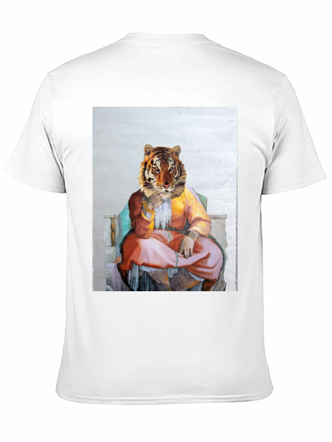 Tiger King T-Shirt - Renaissance Style Art Tee
