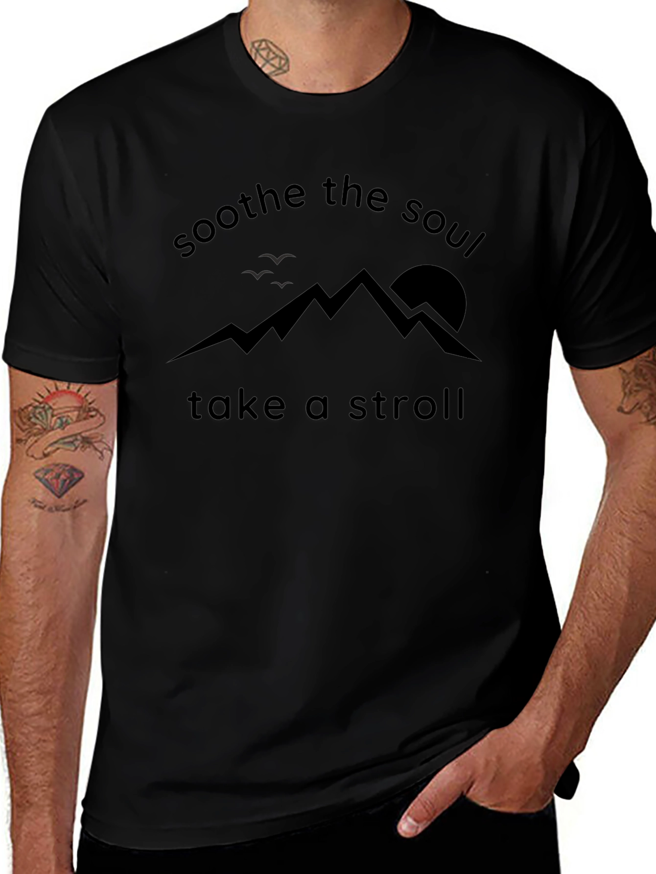 Soothe the Soul Graphic Tee - Nature Lovers Shirt