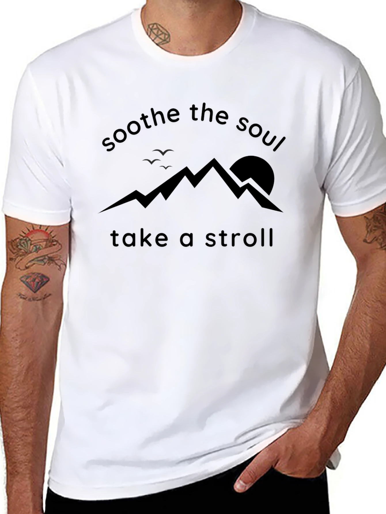 Soothe the Soul Graphic Tee - Nature Lovers Shirt