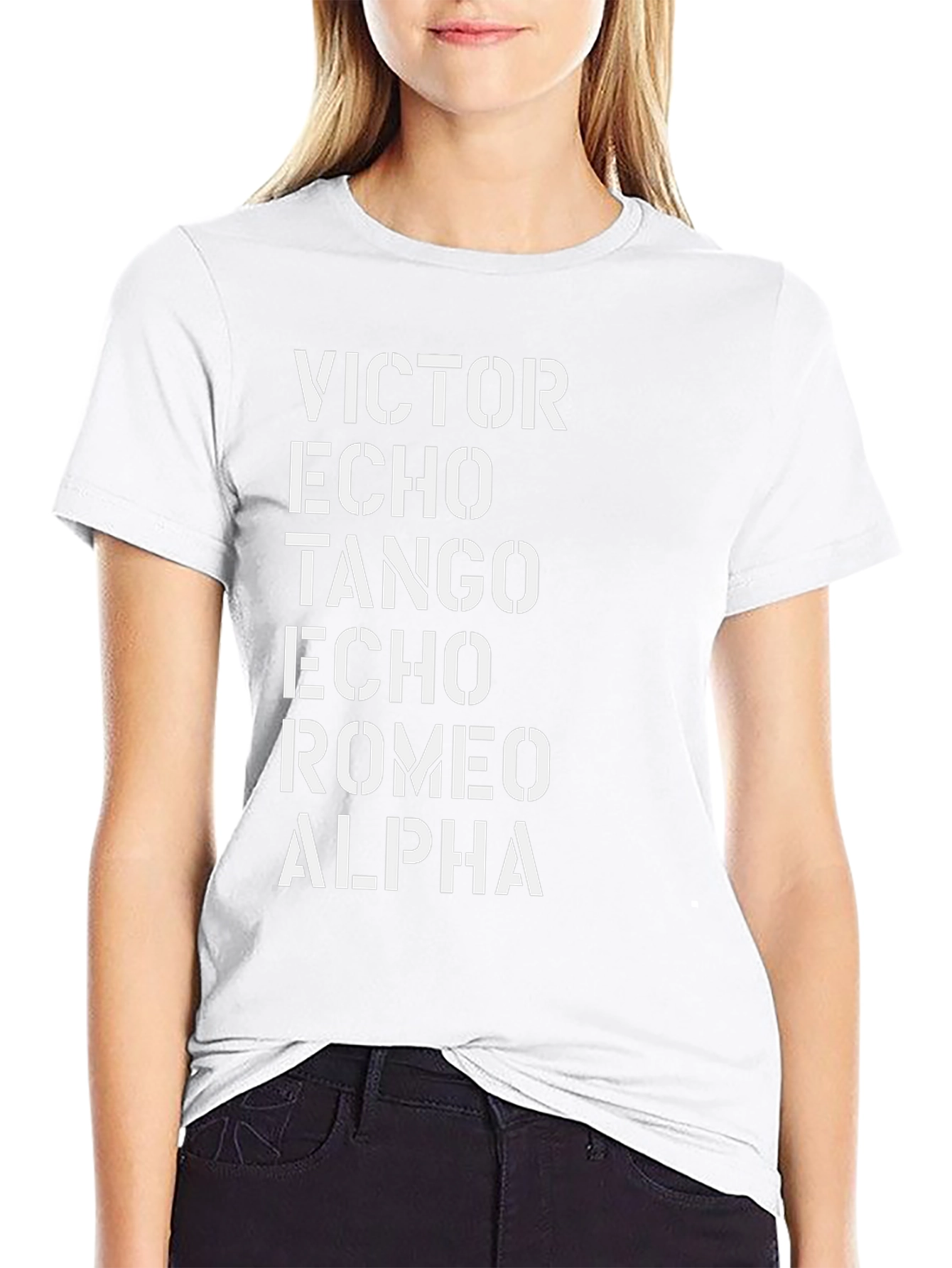 V.E.T.E.R.A. T-Shirt - Military Alphabet Design