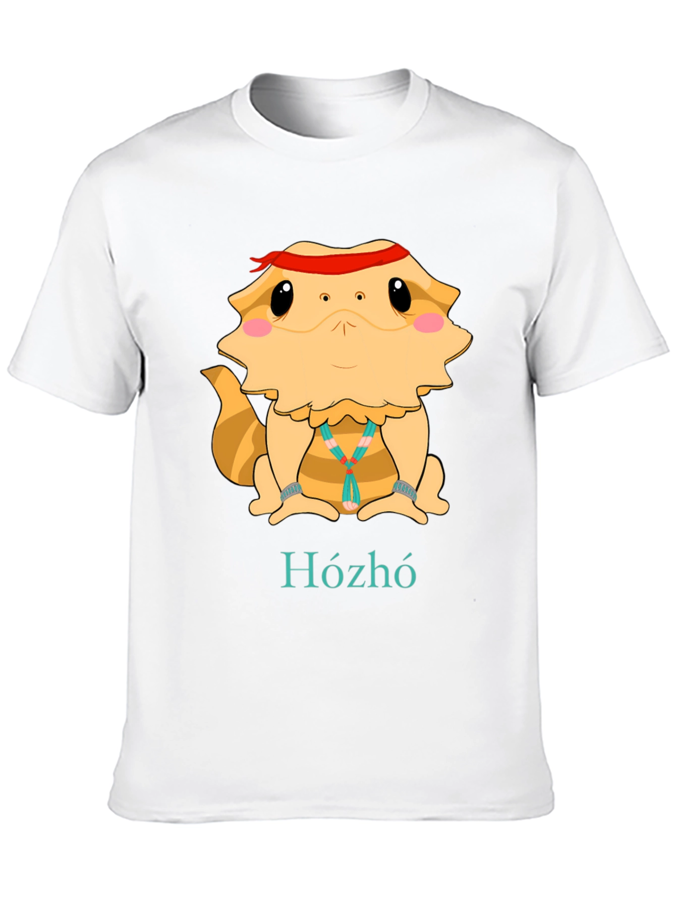 Bearded Dragon Hózhó T-Shirt - Cool Lizard Tee
