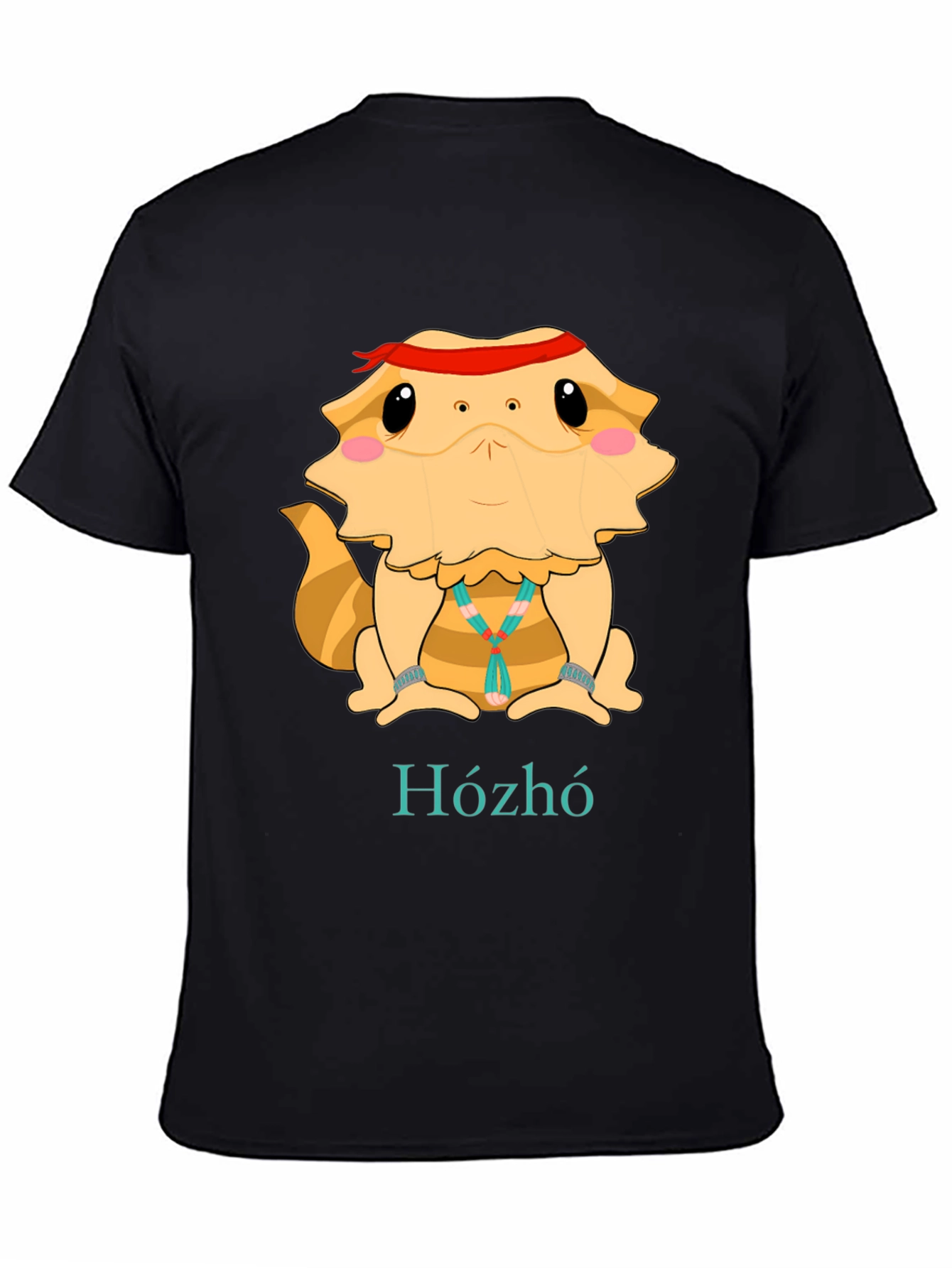 Bearded Dragon Hózhó T-Shirt - Cool Lizard Tee