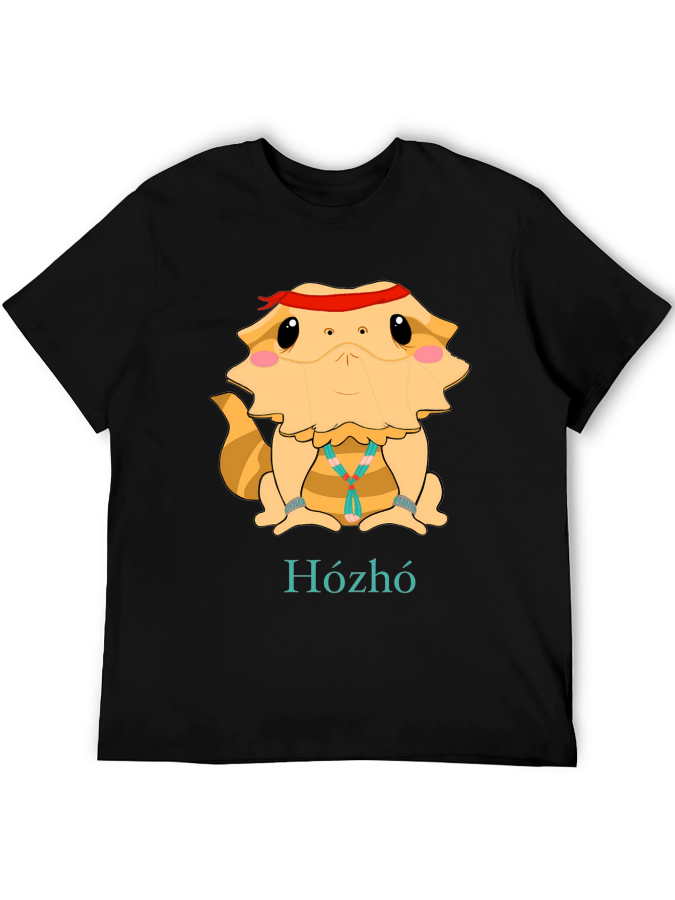 Bearded Dragon Hózhó T-Shirt - Cool Lizard Tee