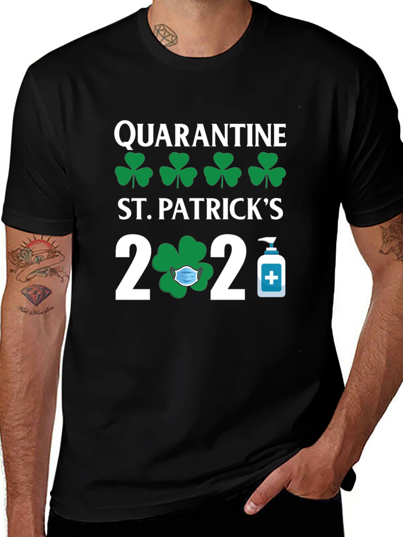 Quarantine St. Patricks Day 2020 T-Shirt