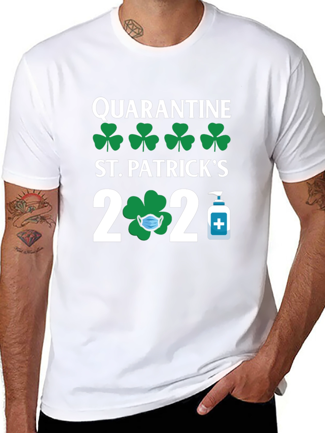 Quarantine St. Patricks Day 2020 T-Shirt