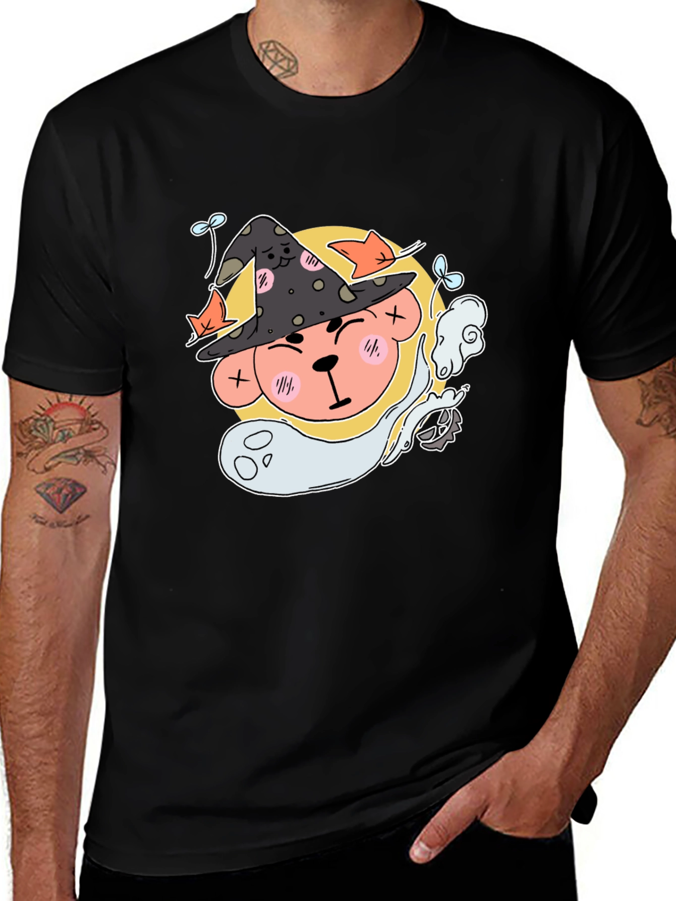 Spooky Cute Bear Halloween T-Shirt