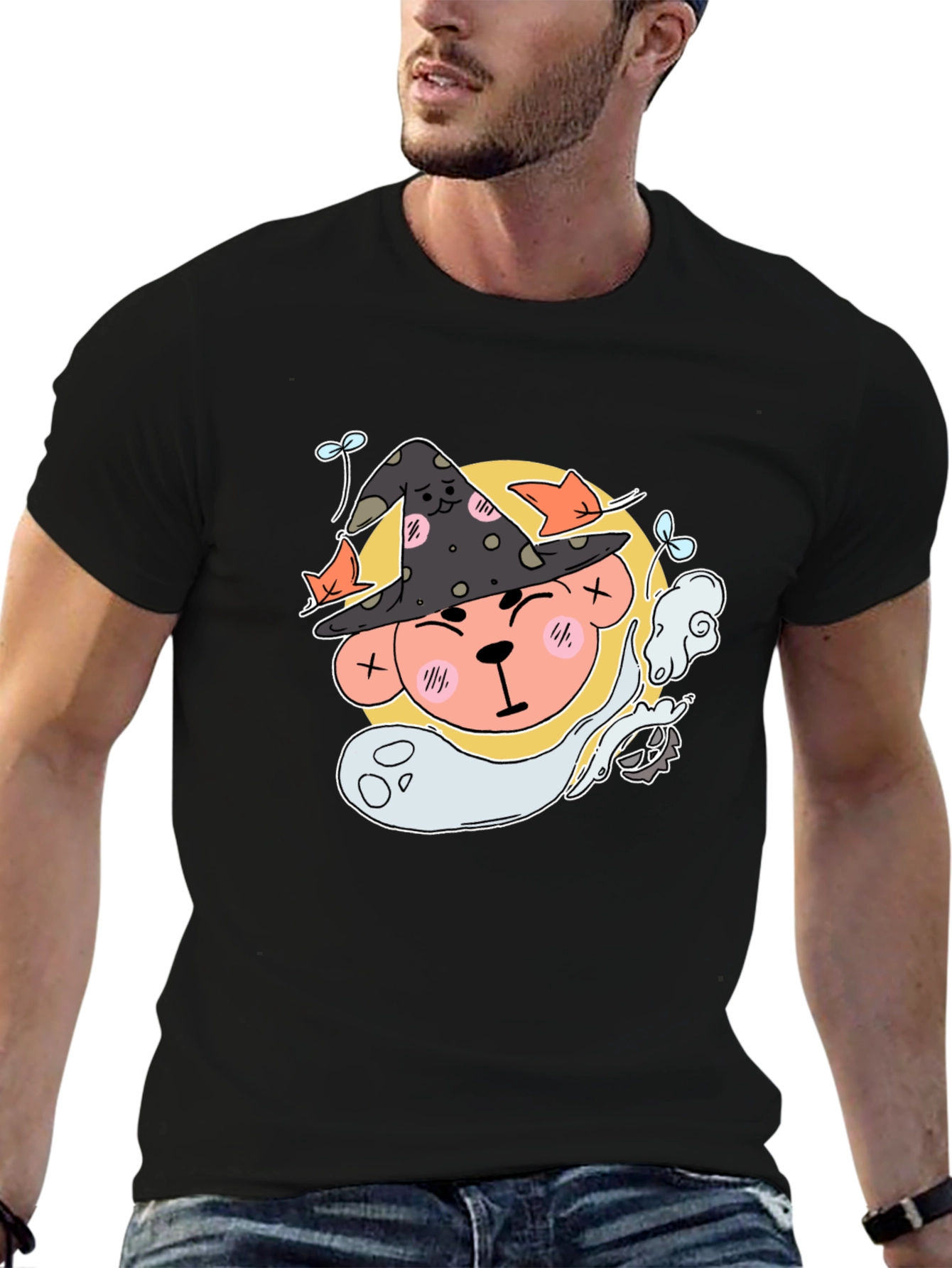 Spooky Cute Bear Halloween T-Shirt