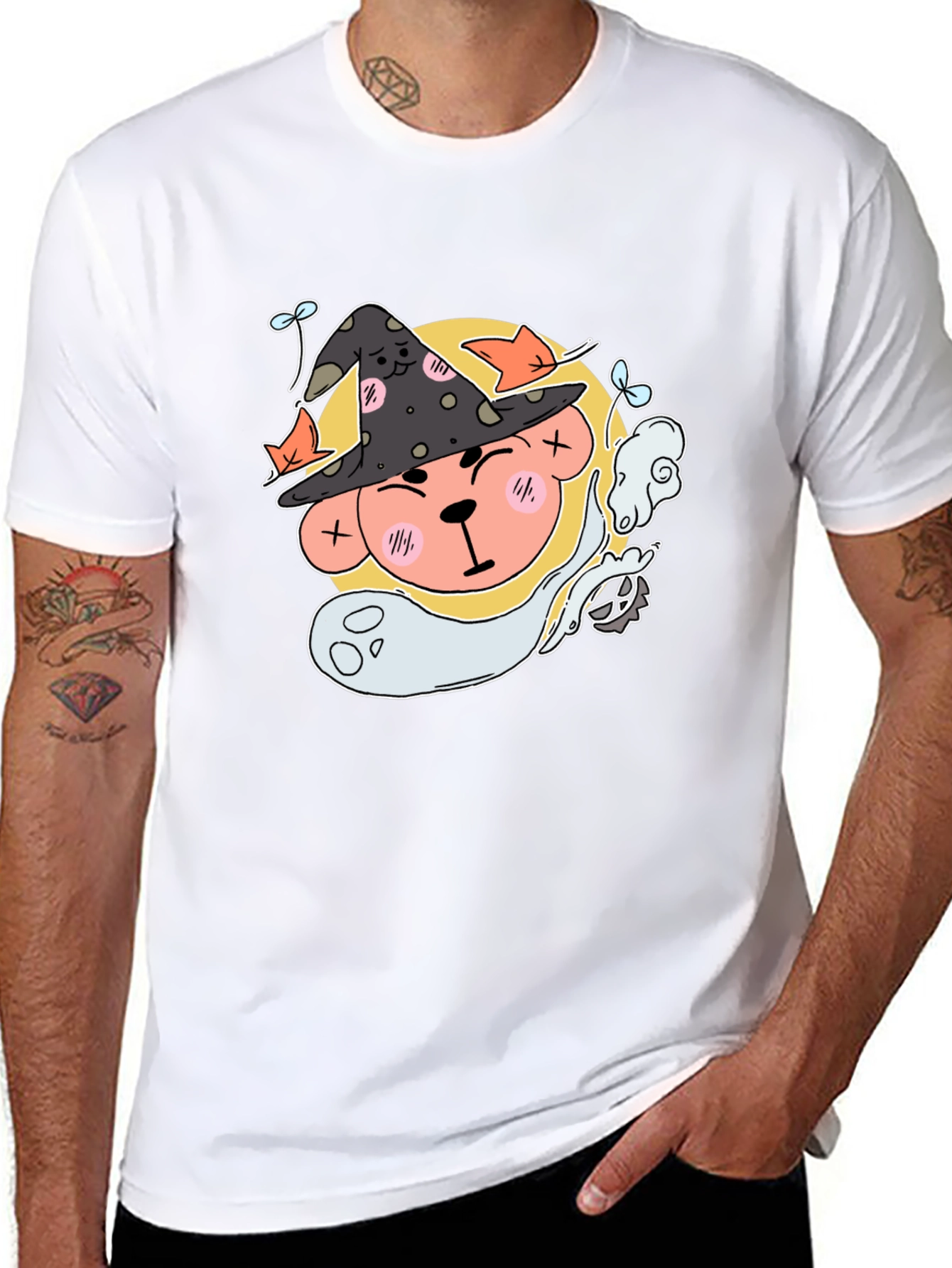 Spooky Cute Bear Halloween T-Shirt