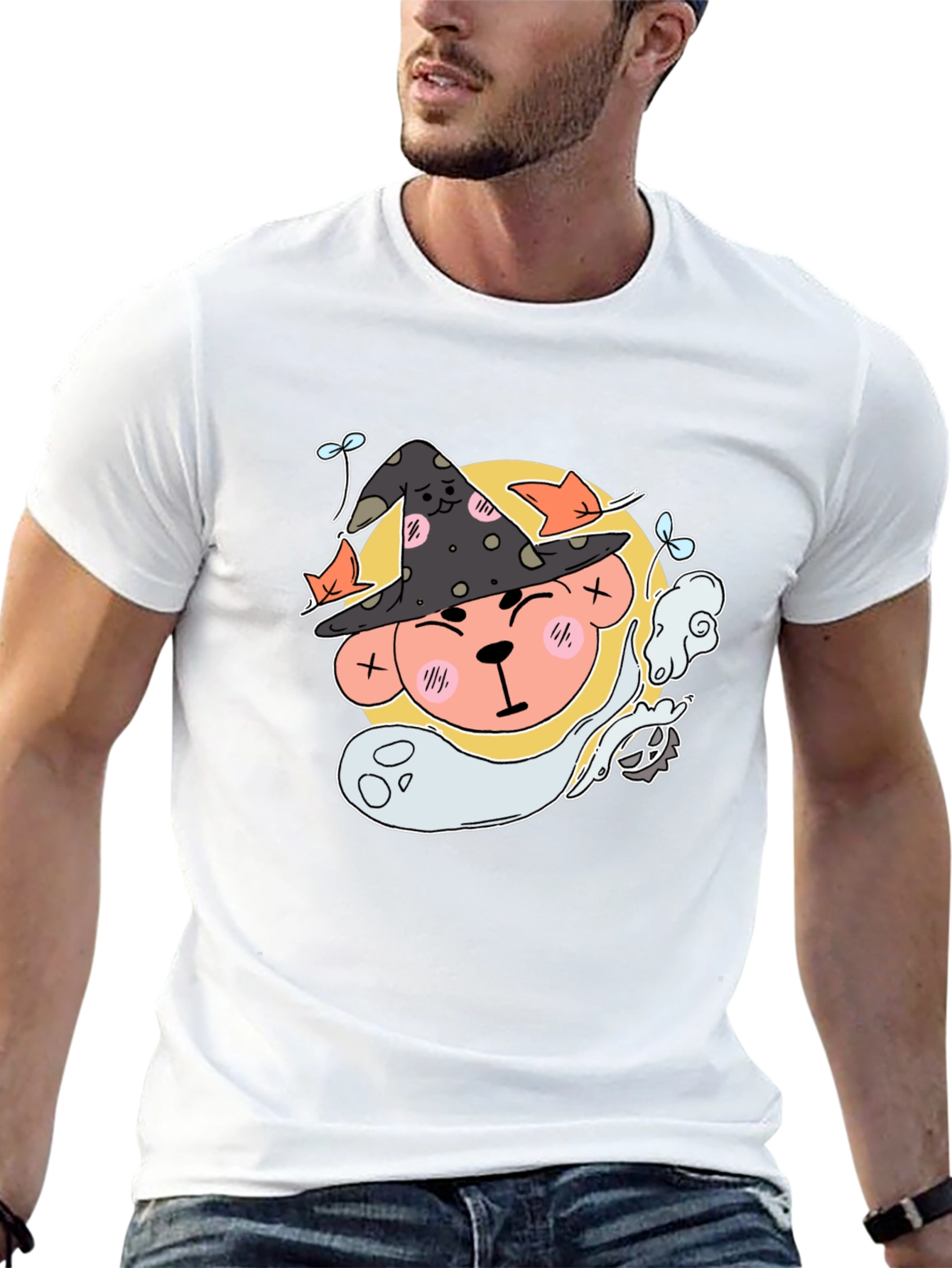 Spooky Cute Bear Halloween T-Shirt