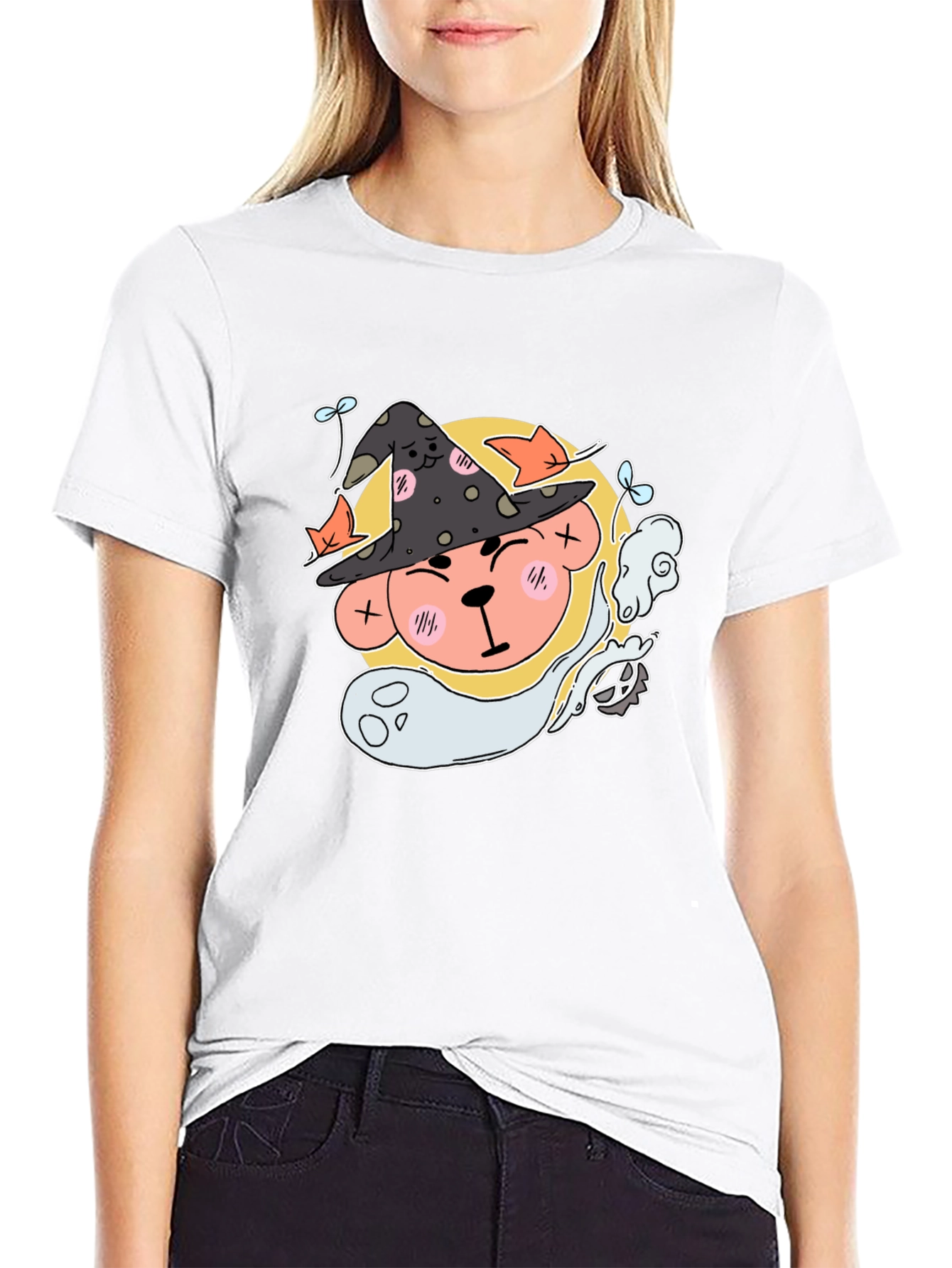 Spooky Cute Bear Halloween T-Shirt