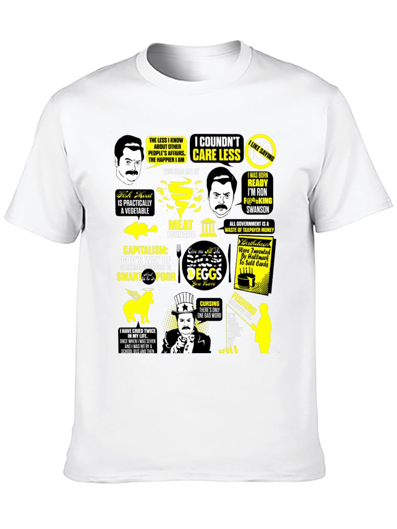 Ron Swanson T-Shirt Parks and Recreation