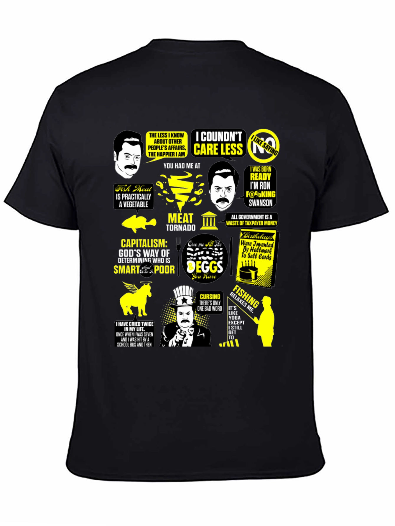 Ron Swanson T-Shirt Parks and Recreation