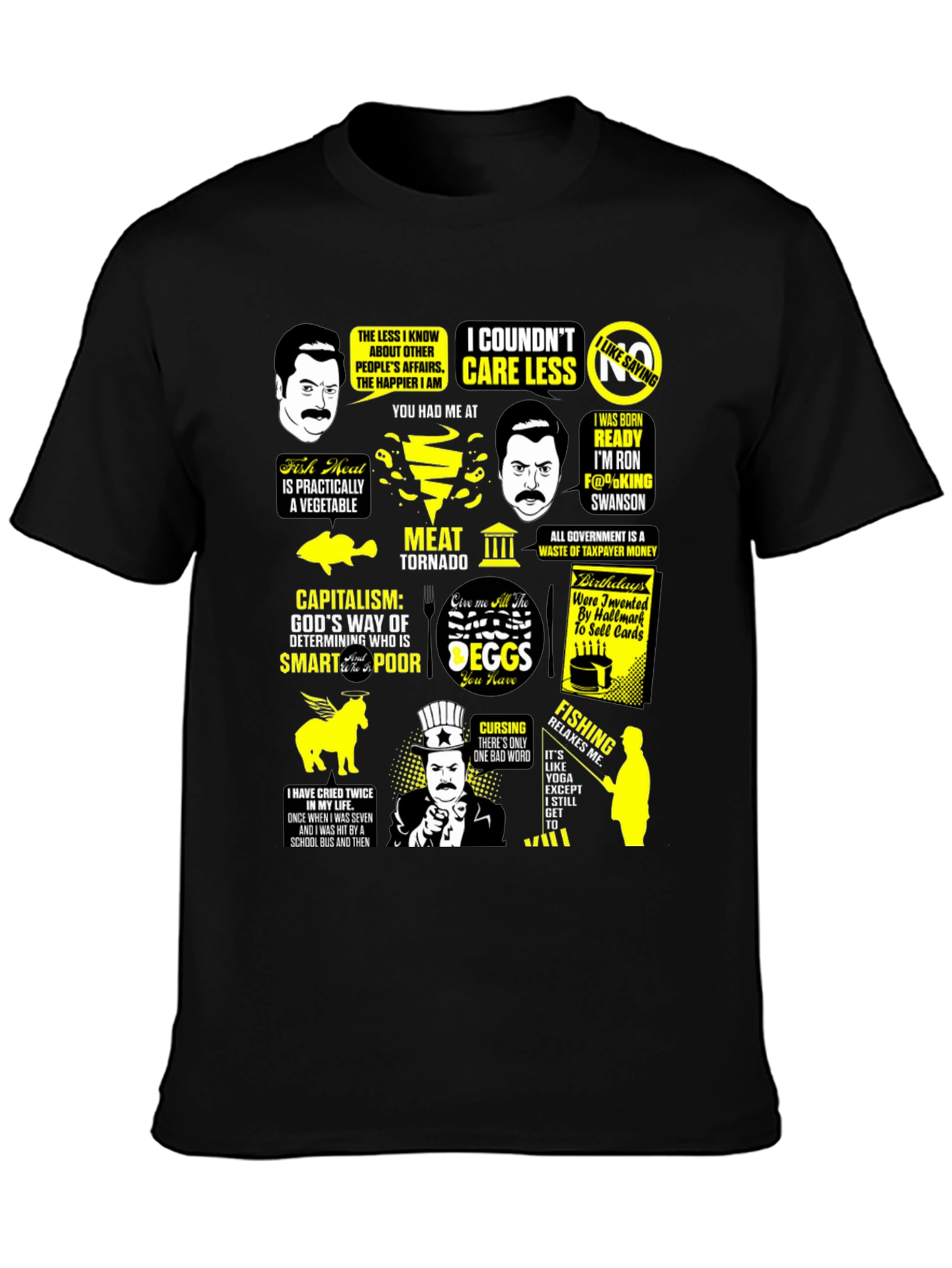 Ron Swanson T-Shirt Parks and Recreation